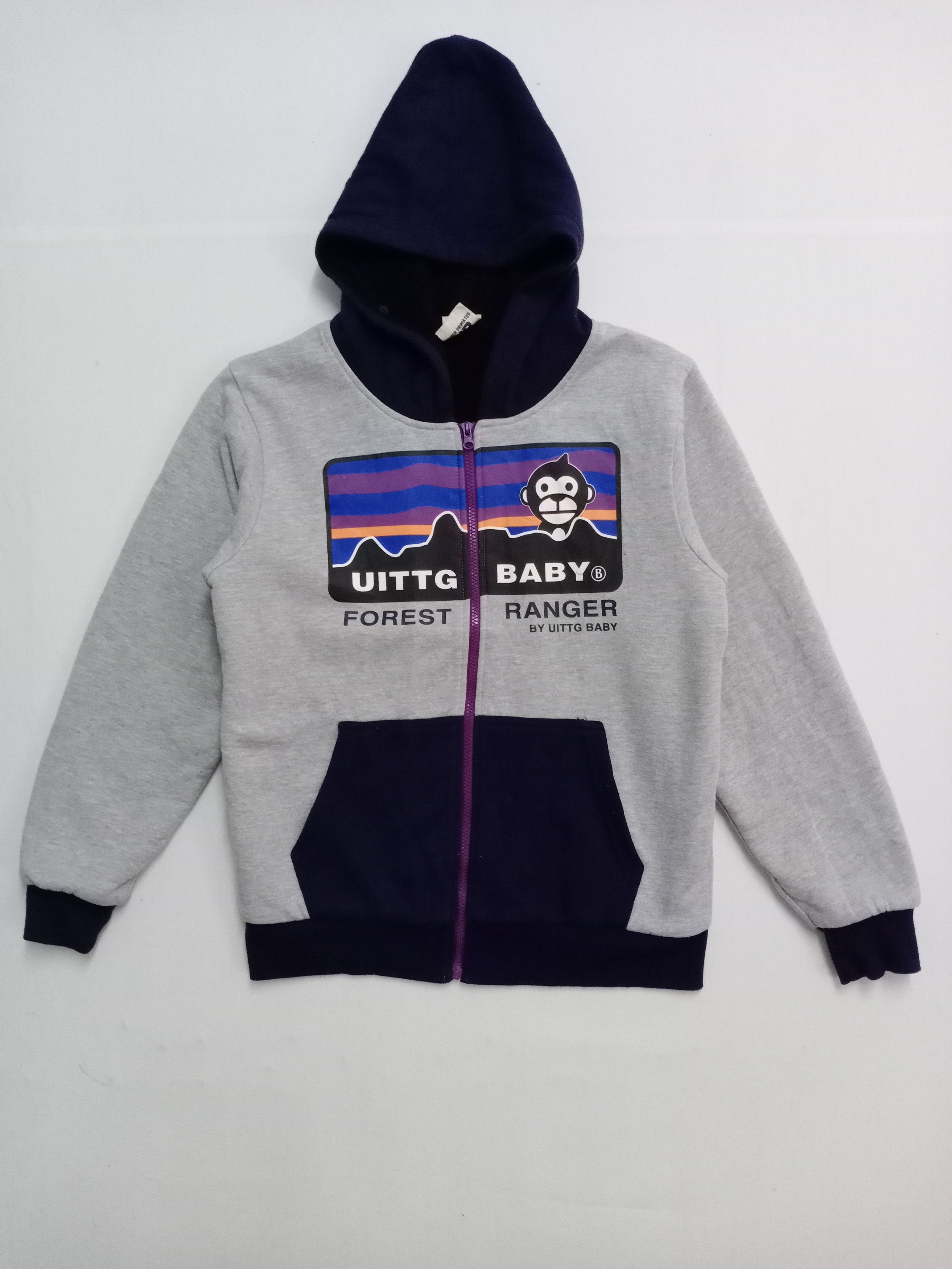 King Baby Studio × Uniqlo Rare! UiTTG X baby Milo Zipper hoodie Sherpa inner Size US XL / EU 56 / 4 - 1 Thumbnail