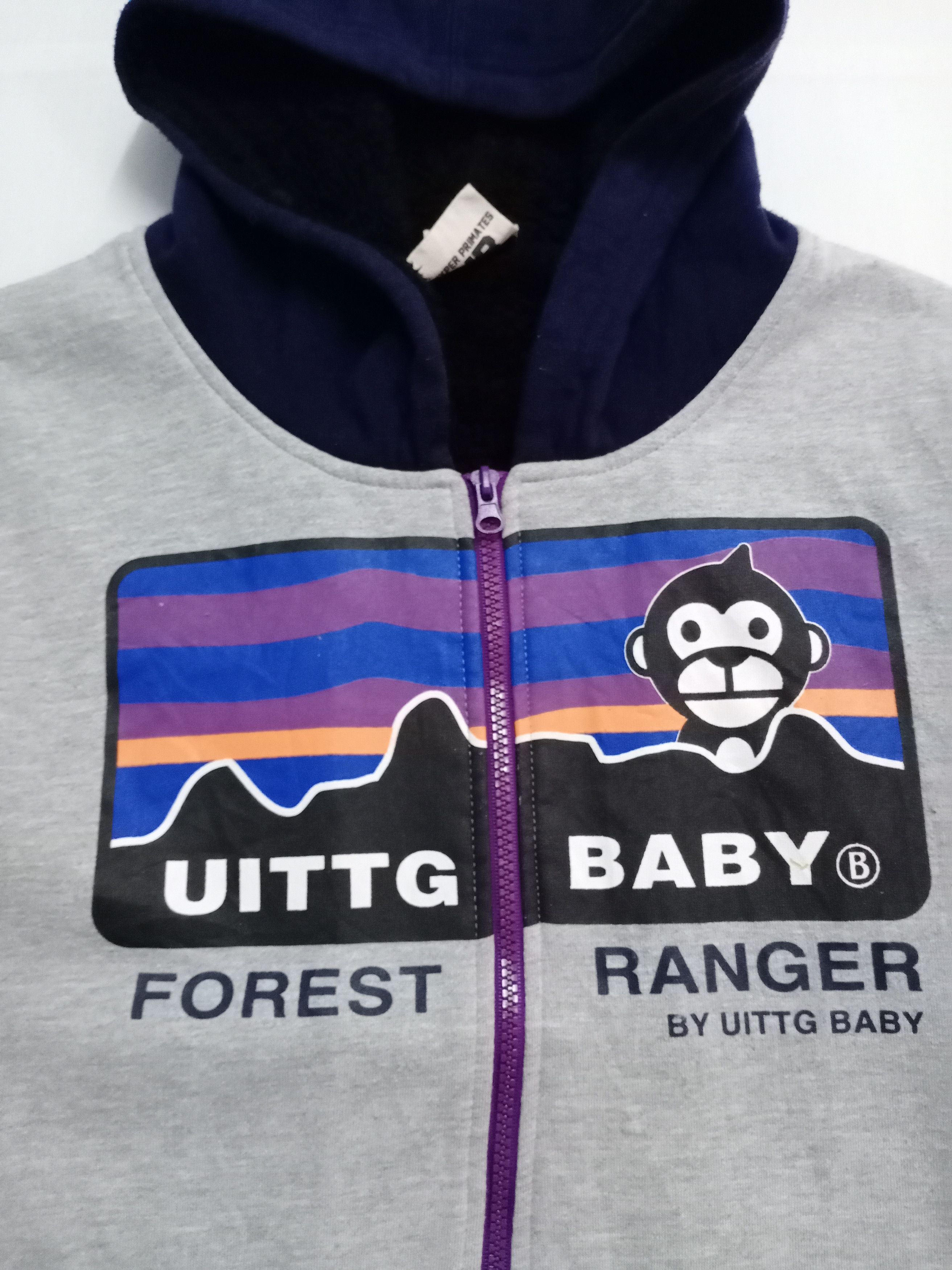 King Baby Studio × Uniqlo Rare! UiTTG X baby Milo Zipper hoodie Sherpa inner Size US XL / EU 56 / 4 - 7 Thumbnail