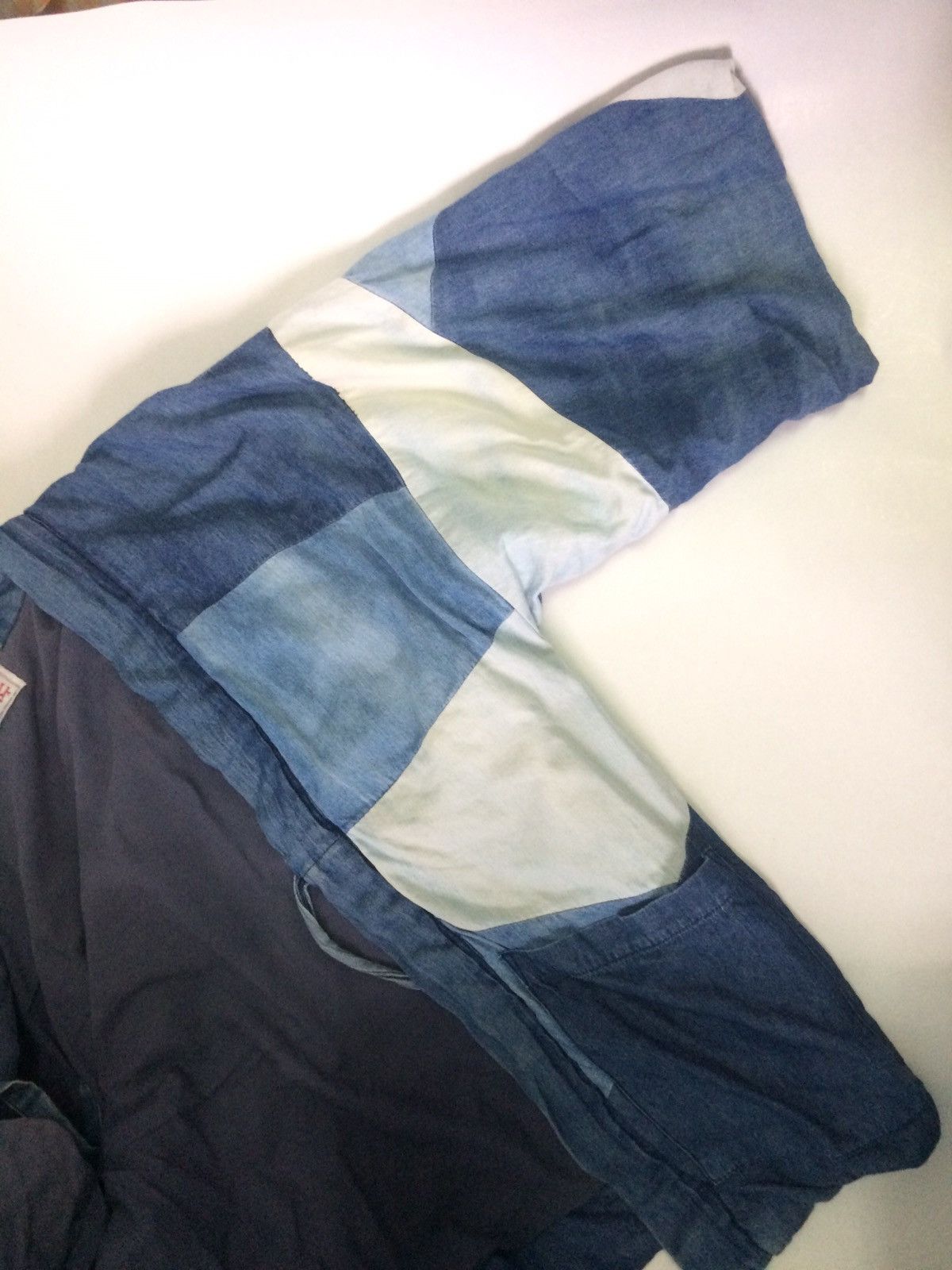 Japanese Brand sanjuro blue indigo Patchwork Like kapital kimono Jacket Size US L / EU 52-54 / 3 - 12 Thumbnail