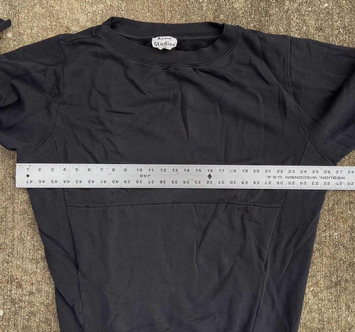 Acne Studios Oversized sweatshirt w/hand pockets Size US L / EU 52-54 / 3 - 3 Thumbnail
