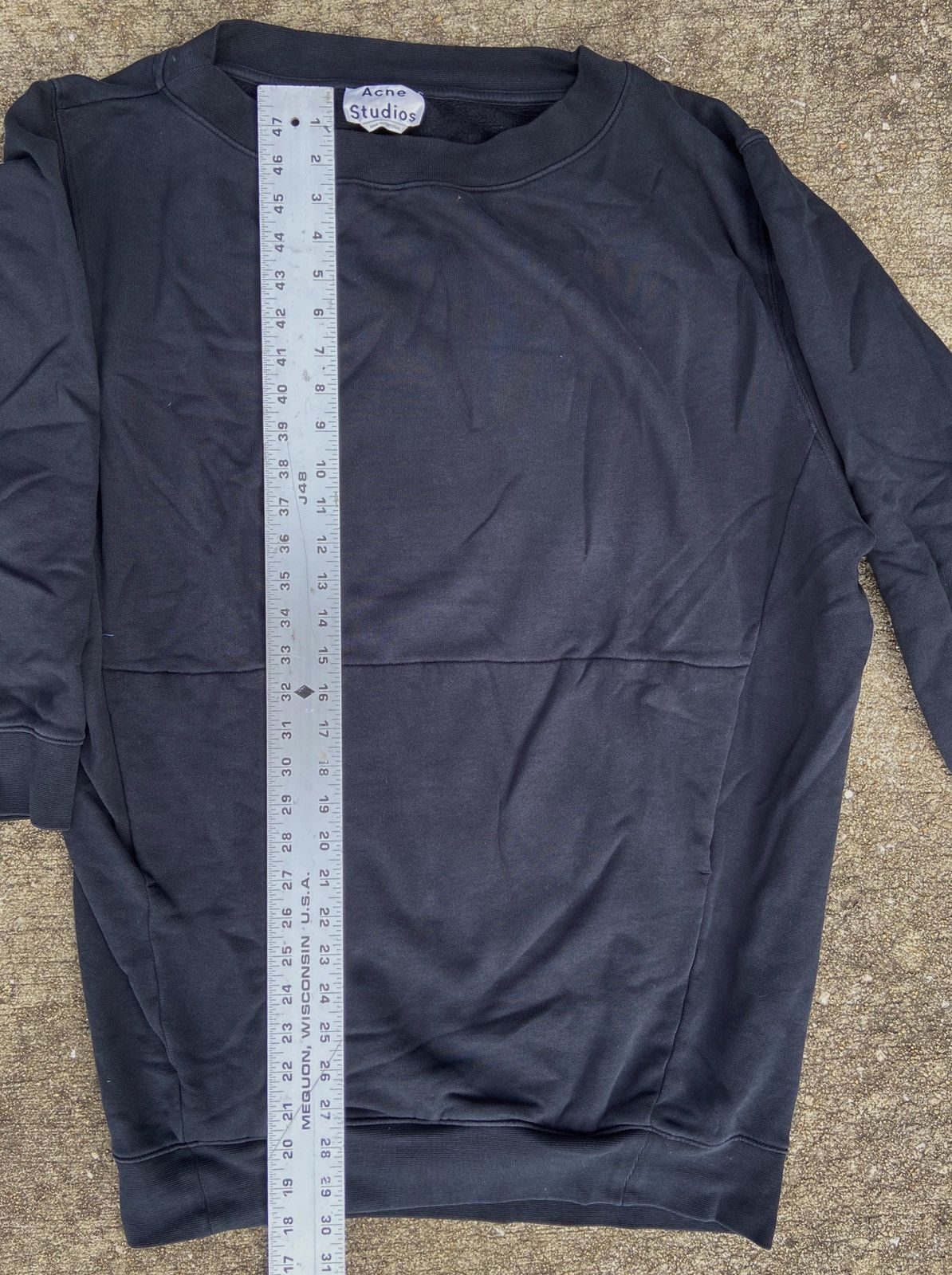 Acne Studios Oversized sweatshirt w/hand pockets Size US L / EU 52-54 / 3 - 5 Thumbnail