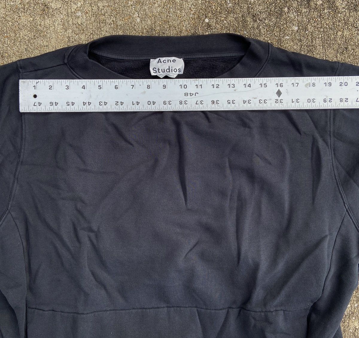 Acne Studios Oversized sweatshirt w/hand pockets Size US L / EU 52-54 / 3 - 4 Thumbnail