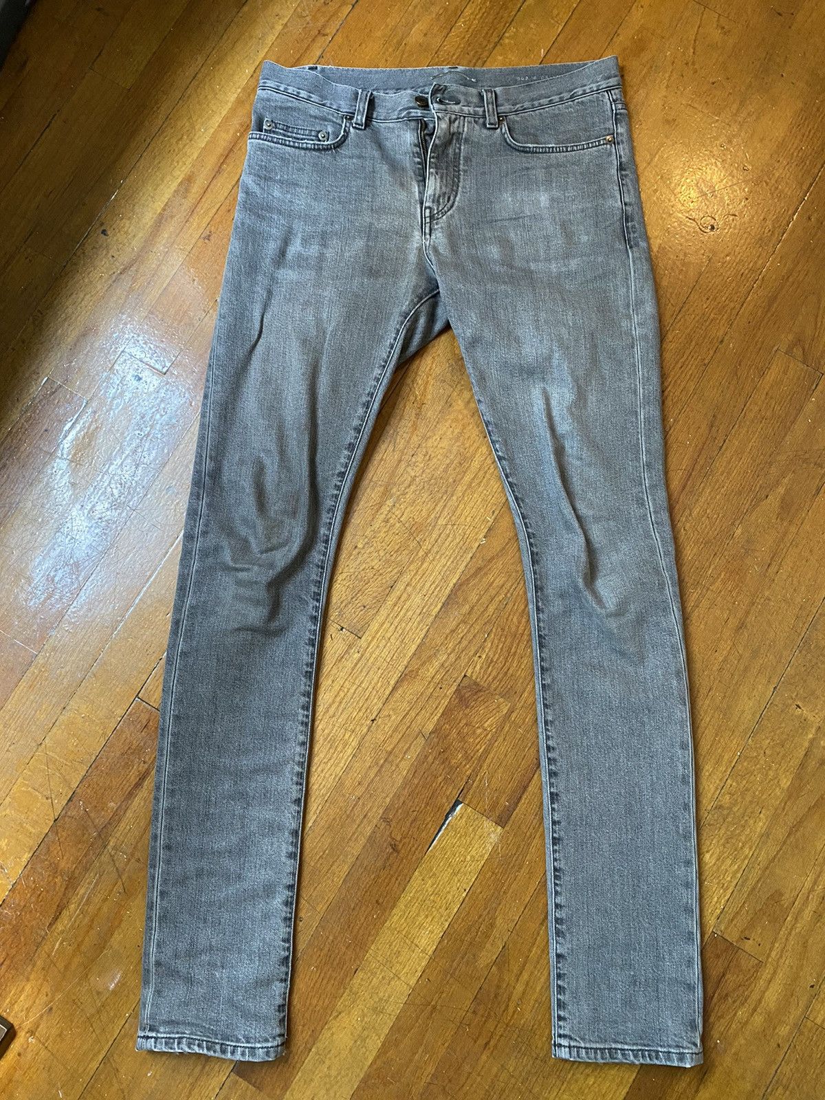 Pre-owned Hedi Slimane X Saint Laurent Paris Slp 2014 Grey Do2 In Gray