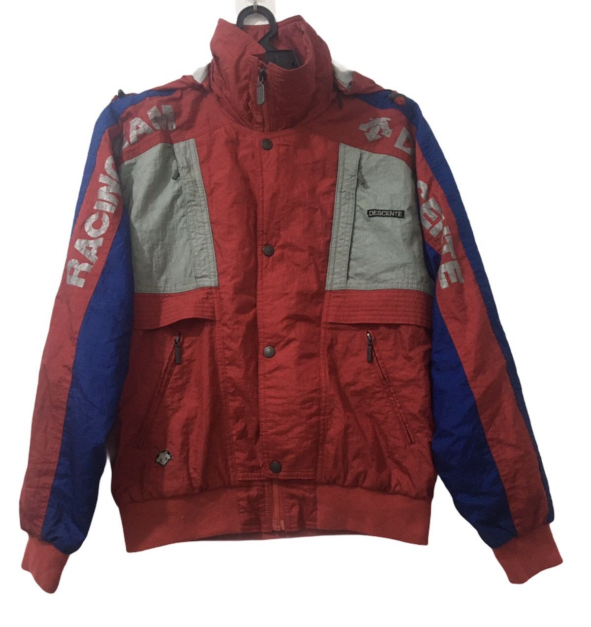 ジャケット・アウター HYSTERIC GLAMOUR WOOL DOUBLE RIDER COAT Hysteric Glamour Wool Double Rider Jacket Blue Check