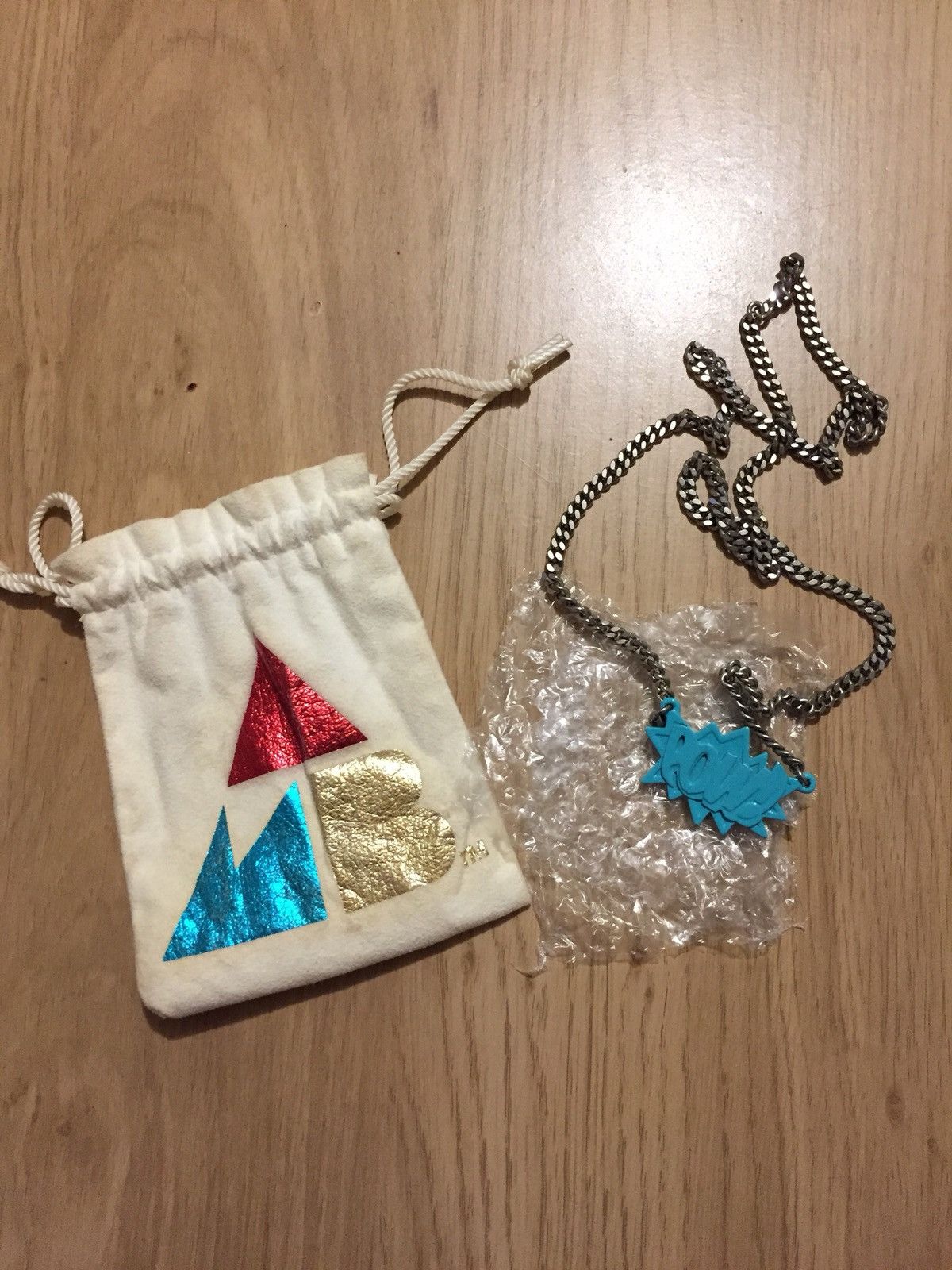 Ambush Design AMBUSH POW CHAIN SILVER/BLUE Size ONE SIZE - 4 Thumbnail