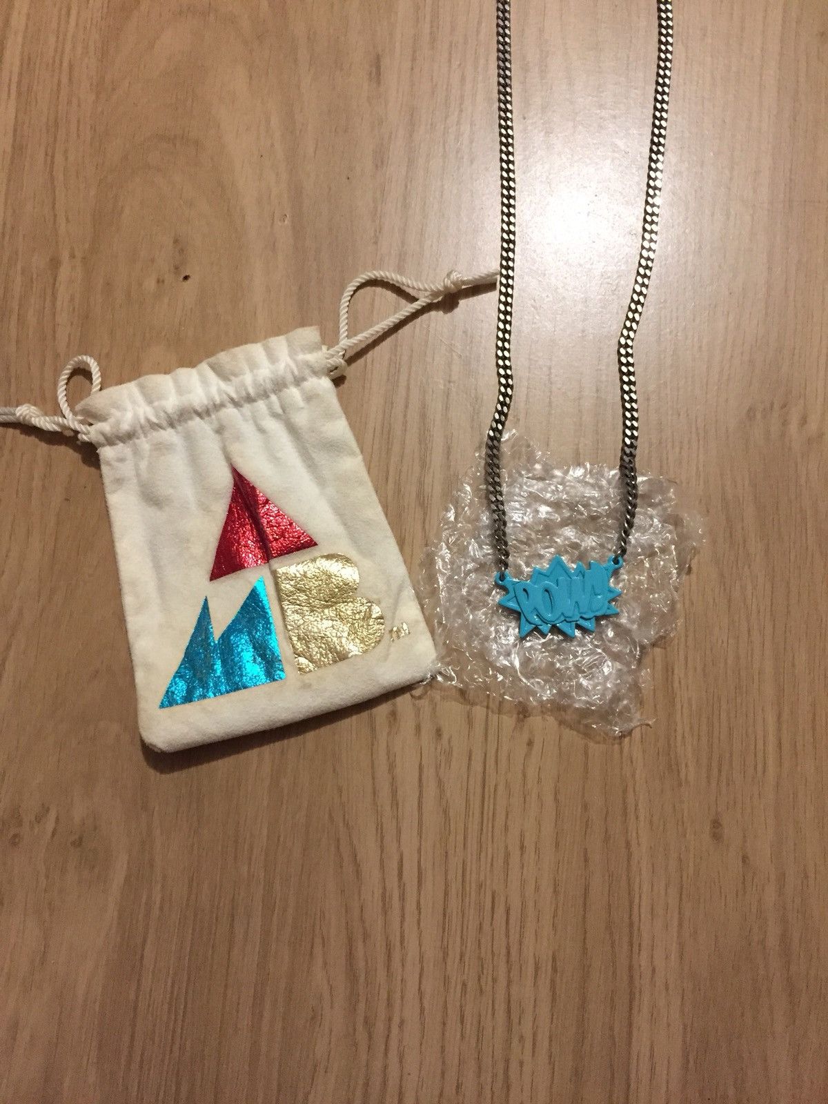 Ambush Design AMBUSH POW CHAIN SILVER/BLUE Size ONE SIZE - 1 Thumbnail