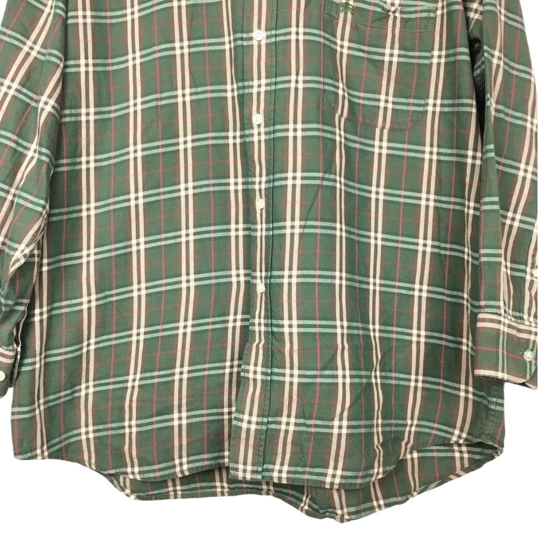 Burberry Vintage Burberry Nova Check Button Front Shirt Size US L / EU 52-54 / 3 - 3 Thumbnail