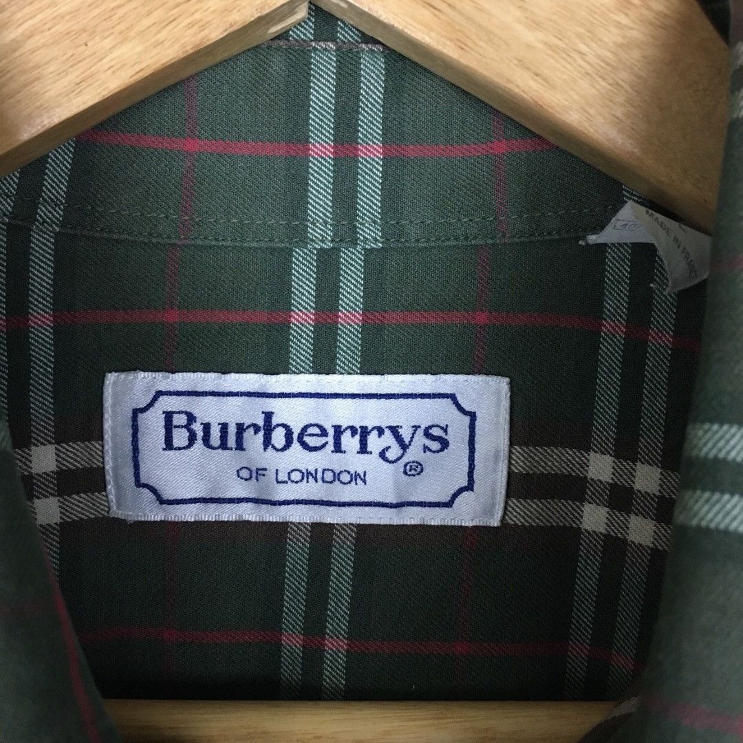 Burberry Vintage Burberry Nova Check Button Front Shirt Size US L / EU 52-54 / 3 - 4 Thumbnail