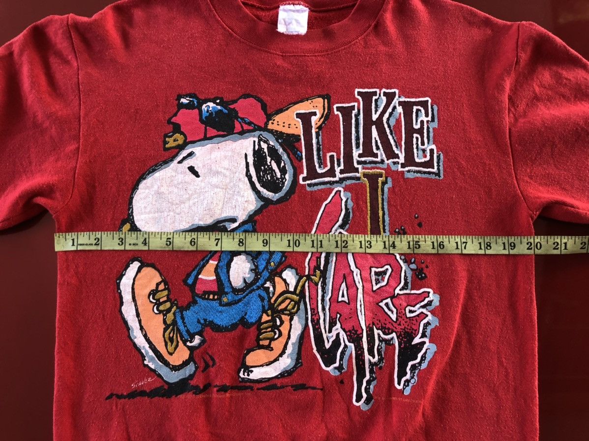 Fruit Of The Loom Rare vintage Peanuts Snoopy Sweatshirt Size US M / EU 48-50 / 2 - 7 Thumbnail