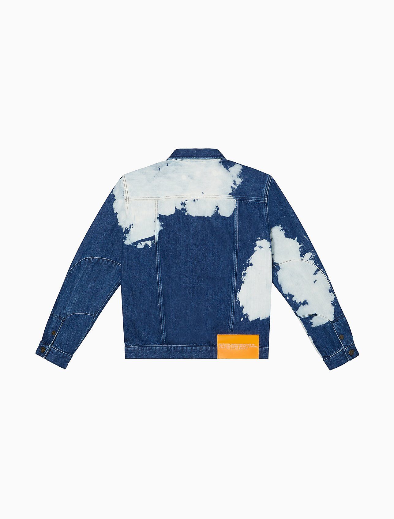 Calvin Klein 205W39NYC EST. 1978 Lunar Ascent Denim Trucker Jacket Size US M / EU 48-50 / 2 - 2 Thumbnail