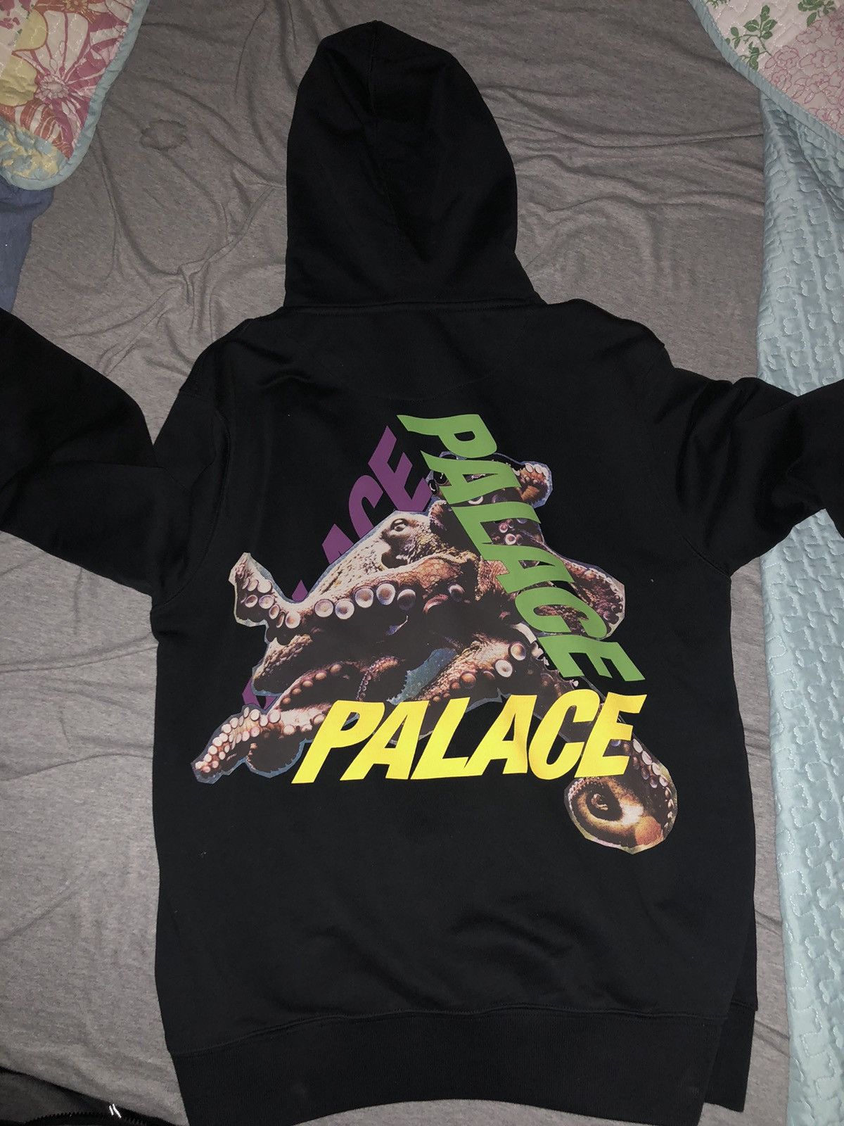 Palace Palace Octo Hood Octopus Hoodie Large Black Grailed