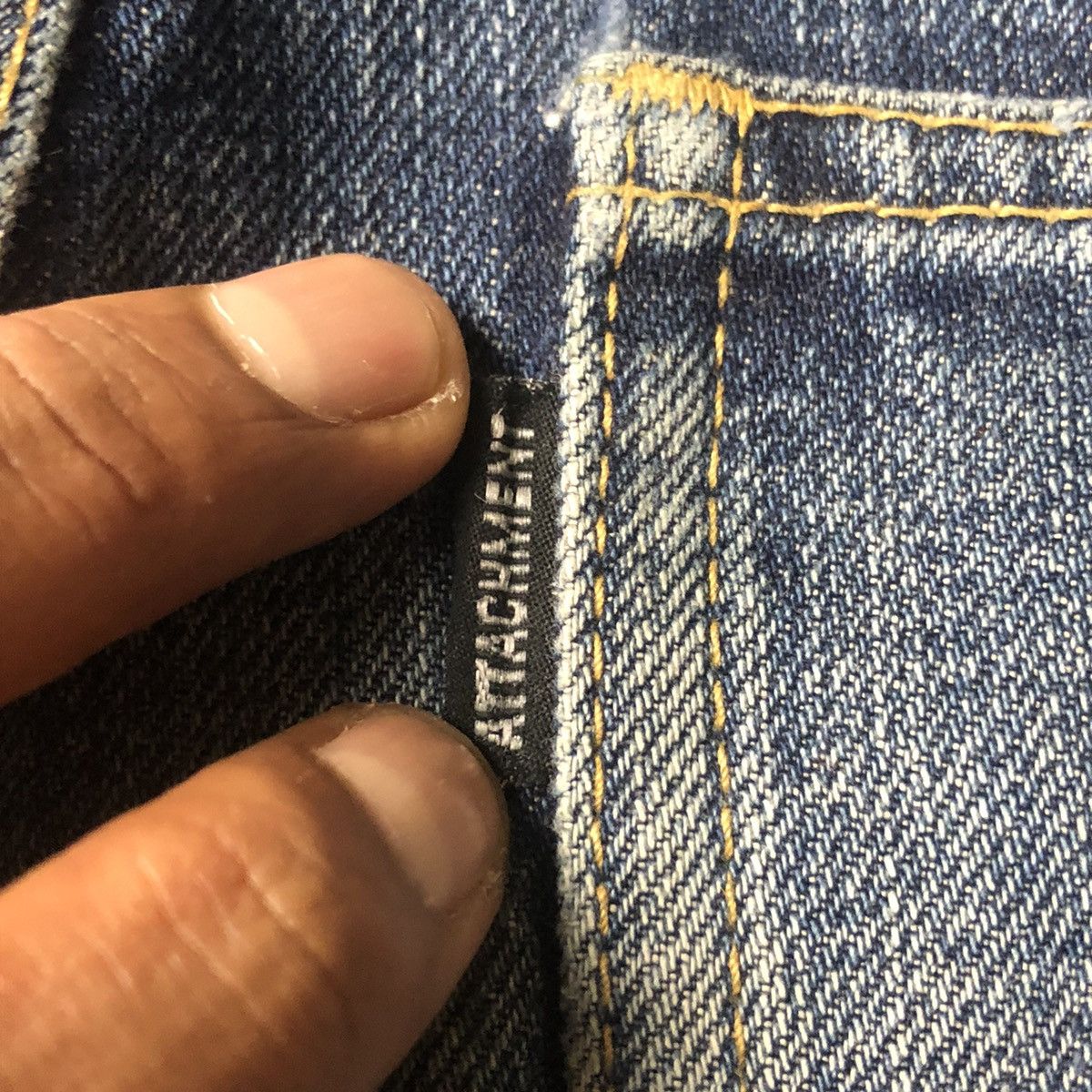 Attachment Attachment J-Shaped Curve Jeans Size US 32 / EU 48 - 10 Thumbnail