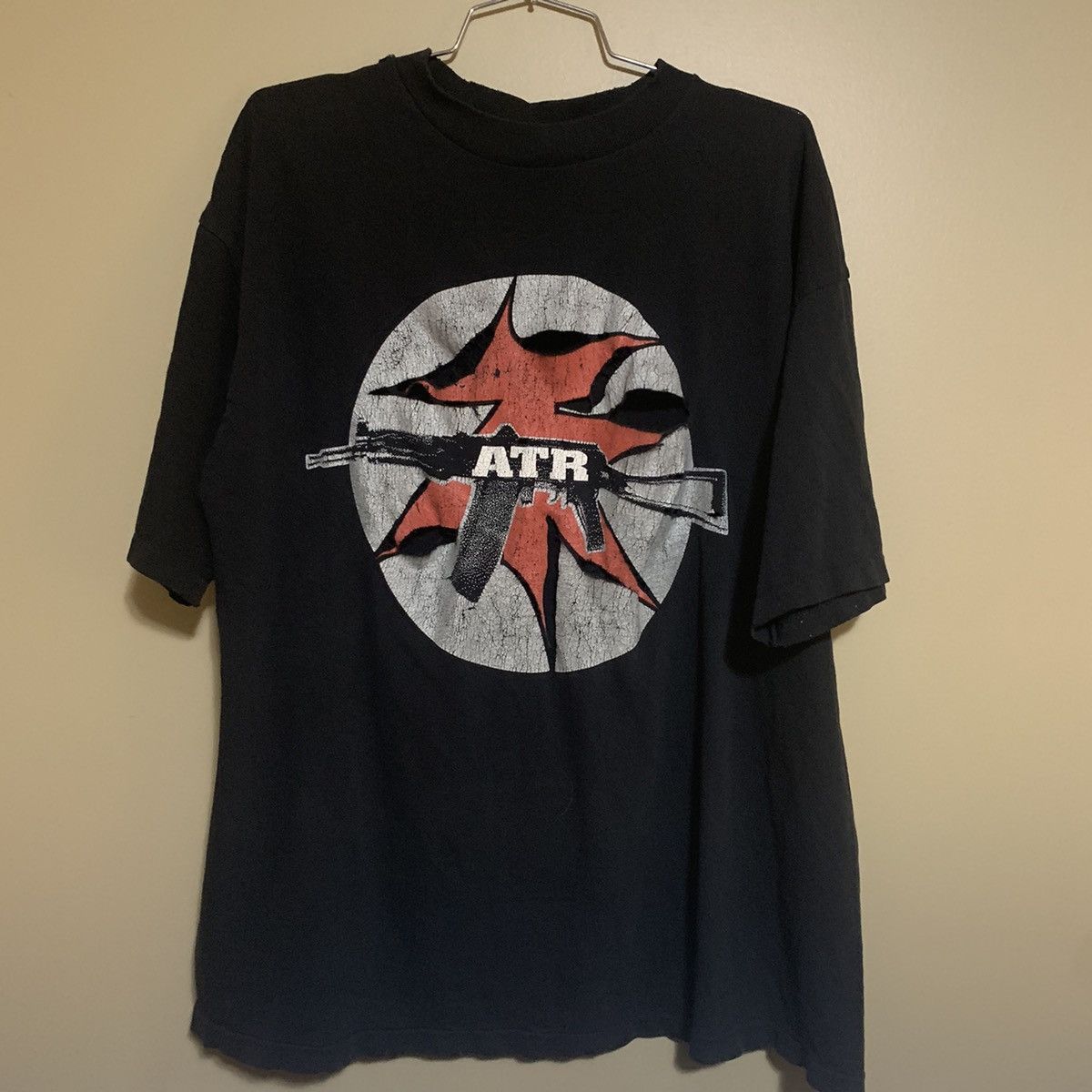 Band Tees × Vintage Atari Teenage Riot ATR The Future Of War 