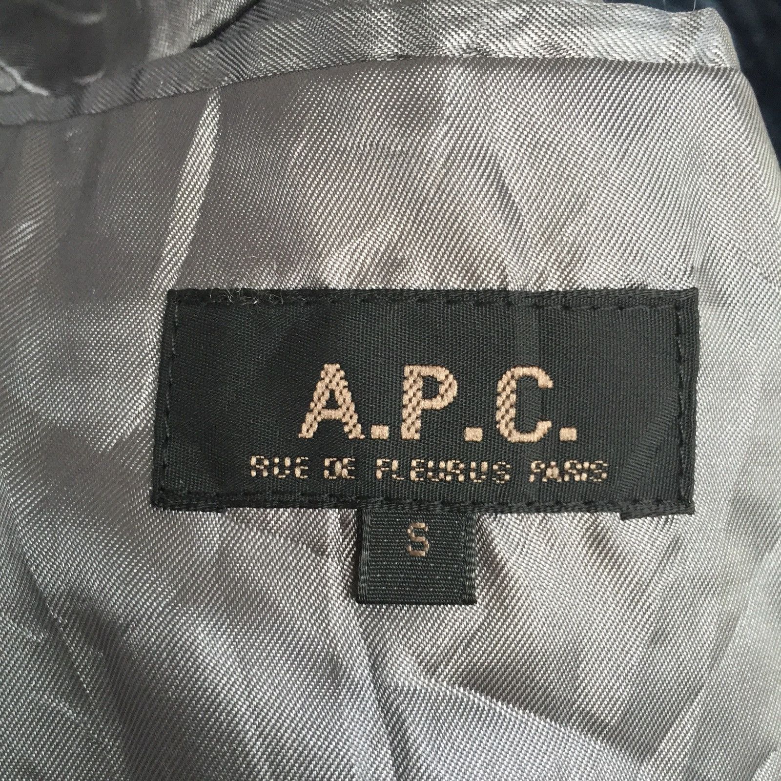 A.P.C. A.P.C. Velvet Rayon Blazer/Coat Size US S / EU 44-46 / 1 - 6 Thumbnail