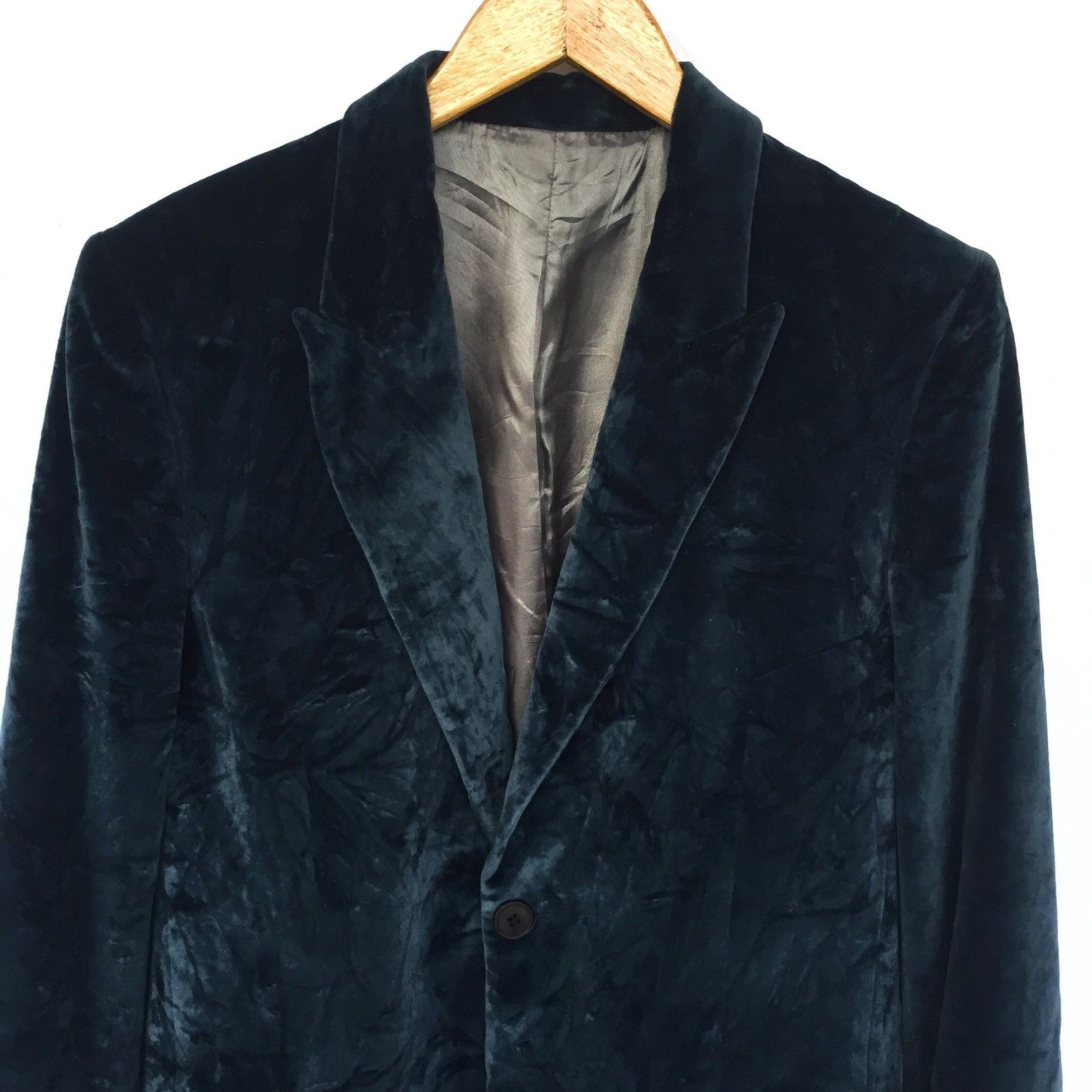A.P.C. A.P.C. Velvet Rayon Blazer/Coat Size US S / EU 44-46 / 1 - 2 Thumbnail