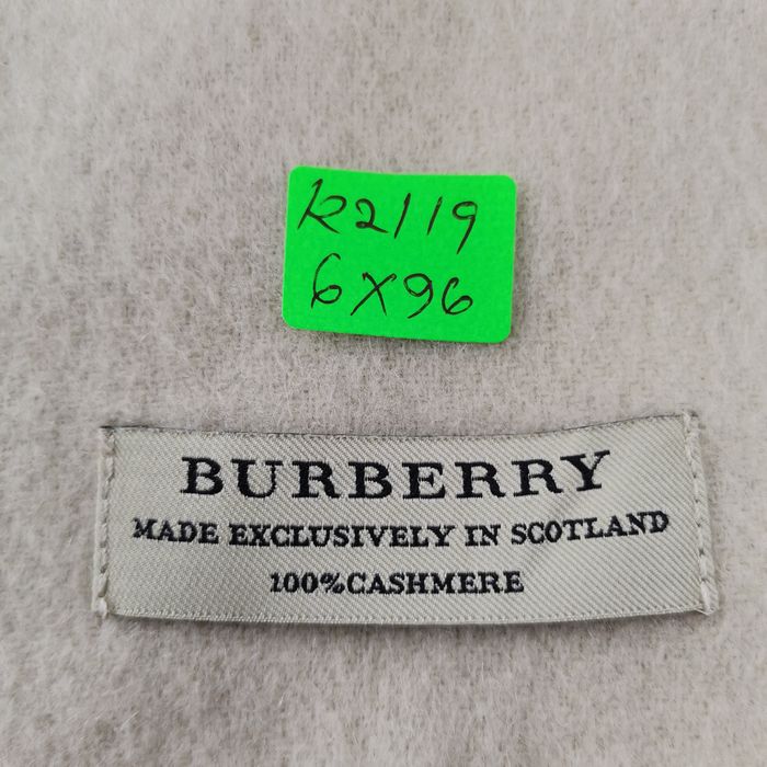 Burberry Burberry Scotland Exclusively Made Scarf Cashmere | Grailed