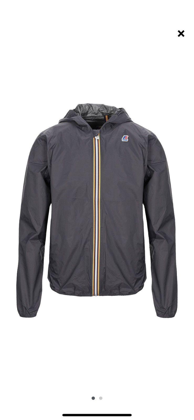 K-Way NWOT Med K-Way Lightweight Jacket - Steel Grey Size US M / EU 48-50 / 2 - 1 Thumbnail