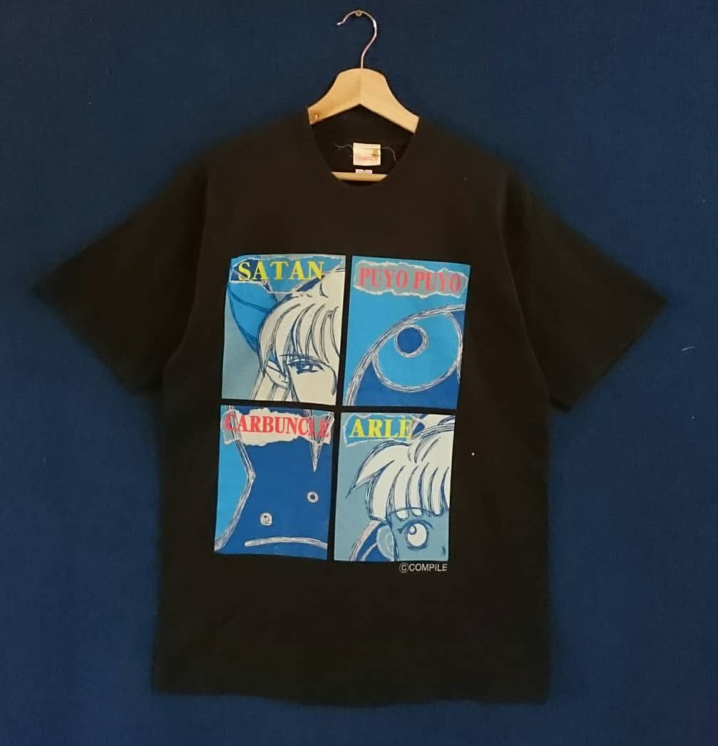 Cartoon Network × Vintage Vintage Satan Puyo Puyo Carbuncle Arle Shirt Size US L / EU 52-54 / 3 - 1 Thumbnail