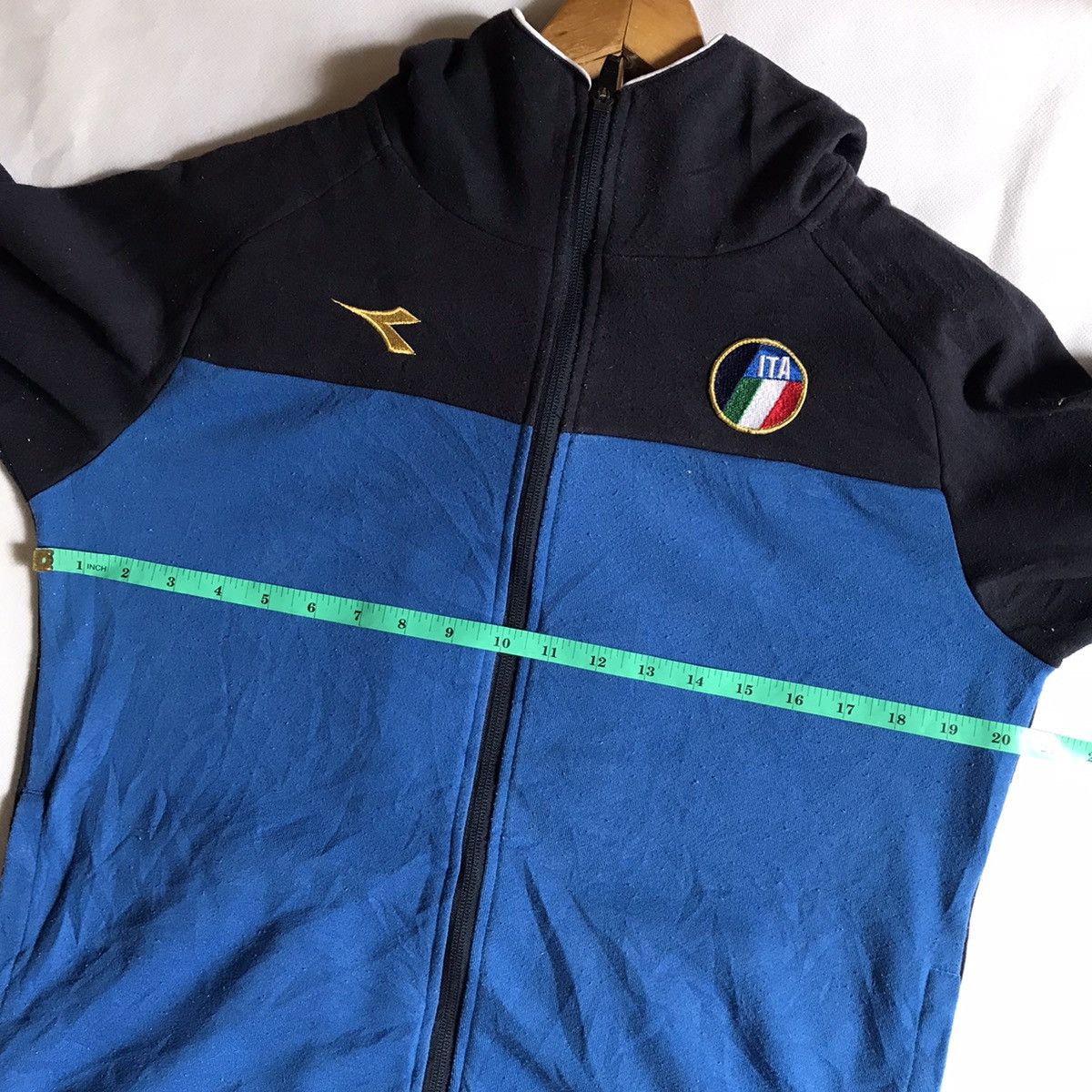 Diadora 90s Italy Zipped Sweater football fifa world cup