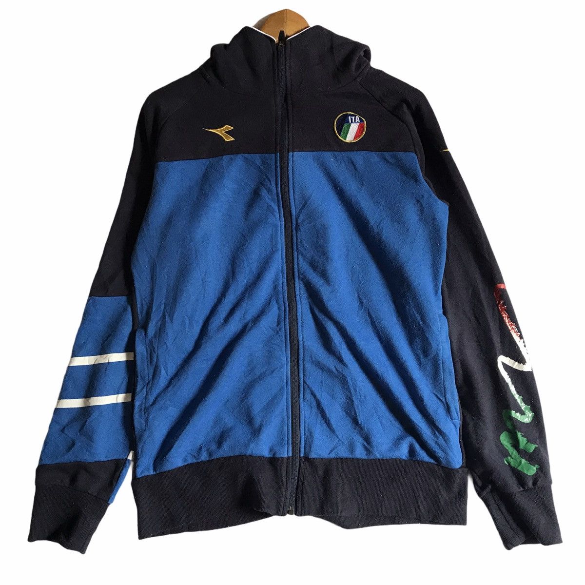 Diadora 90s Italy Zipped Sweater football fifa world cup
