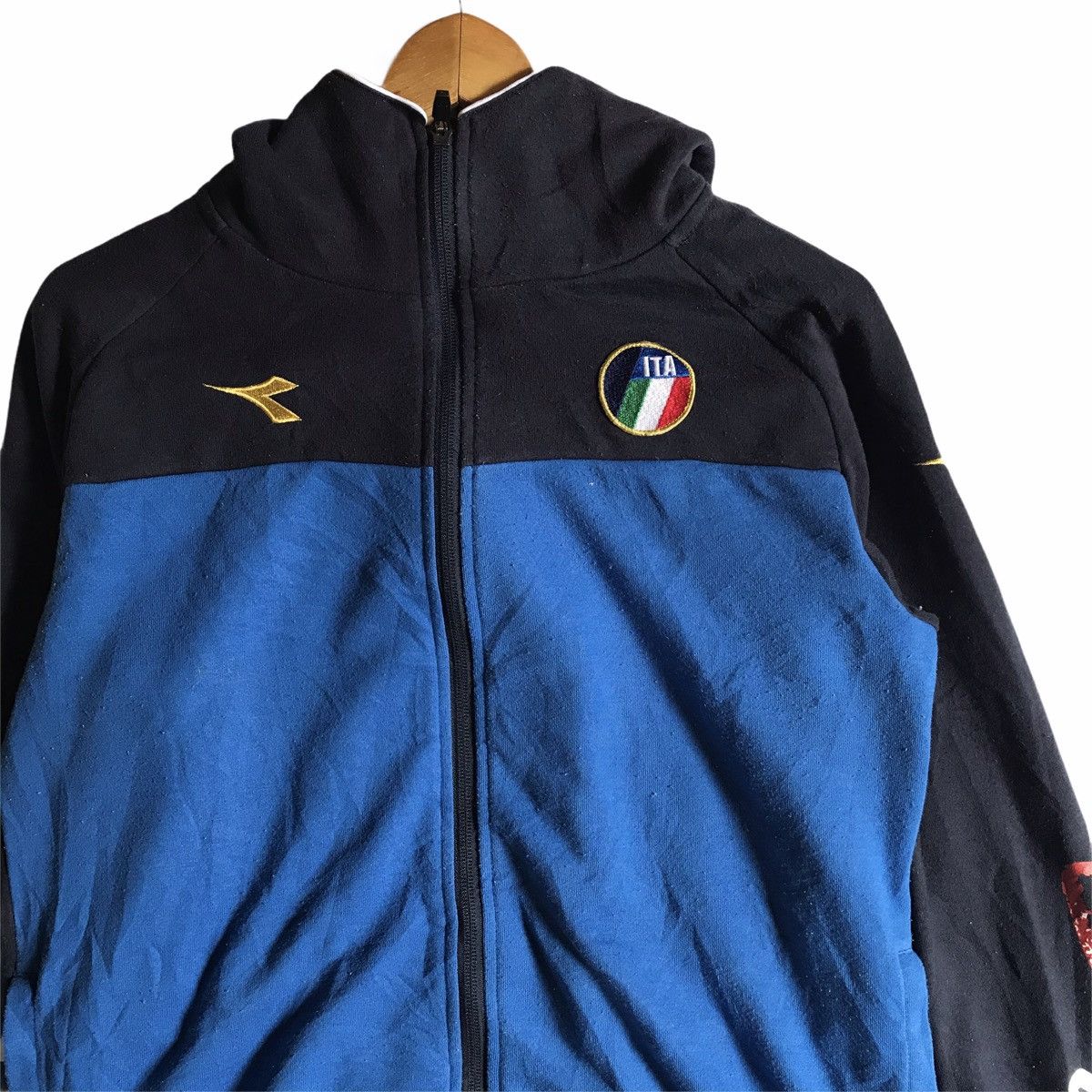 Diadora 90s Italy Zipped Sweater football fifa world cup