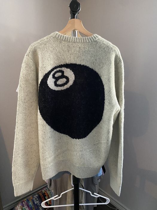 Stussy Stussy 8 BALL HEAVY BRUSHED MOHAIR SWEATER | Grailed