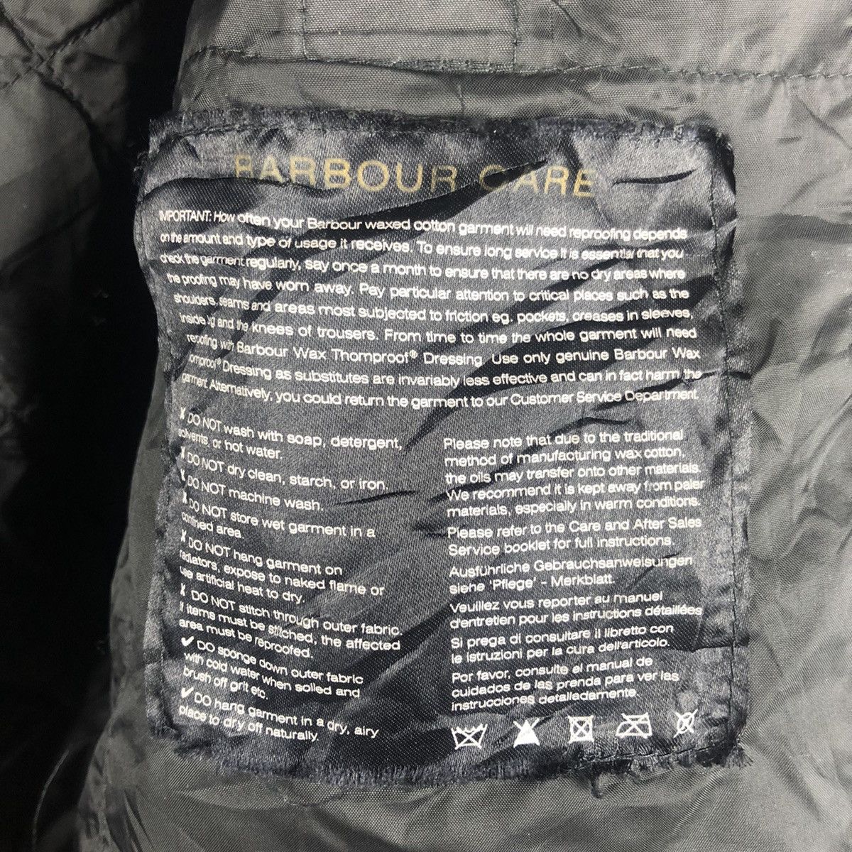 Barbour Vintage Barbour Waxed Jacket/ Parka Size US M / EU 48-50 / 2 - 13 Thumbnail