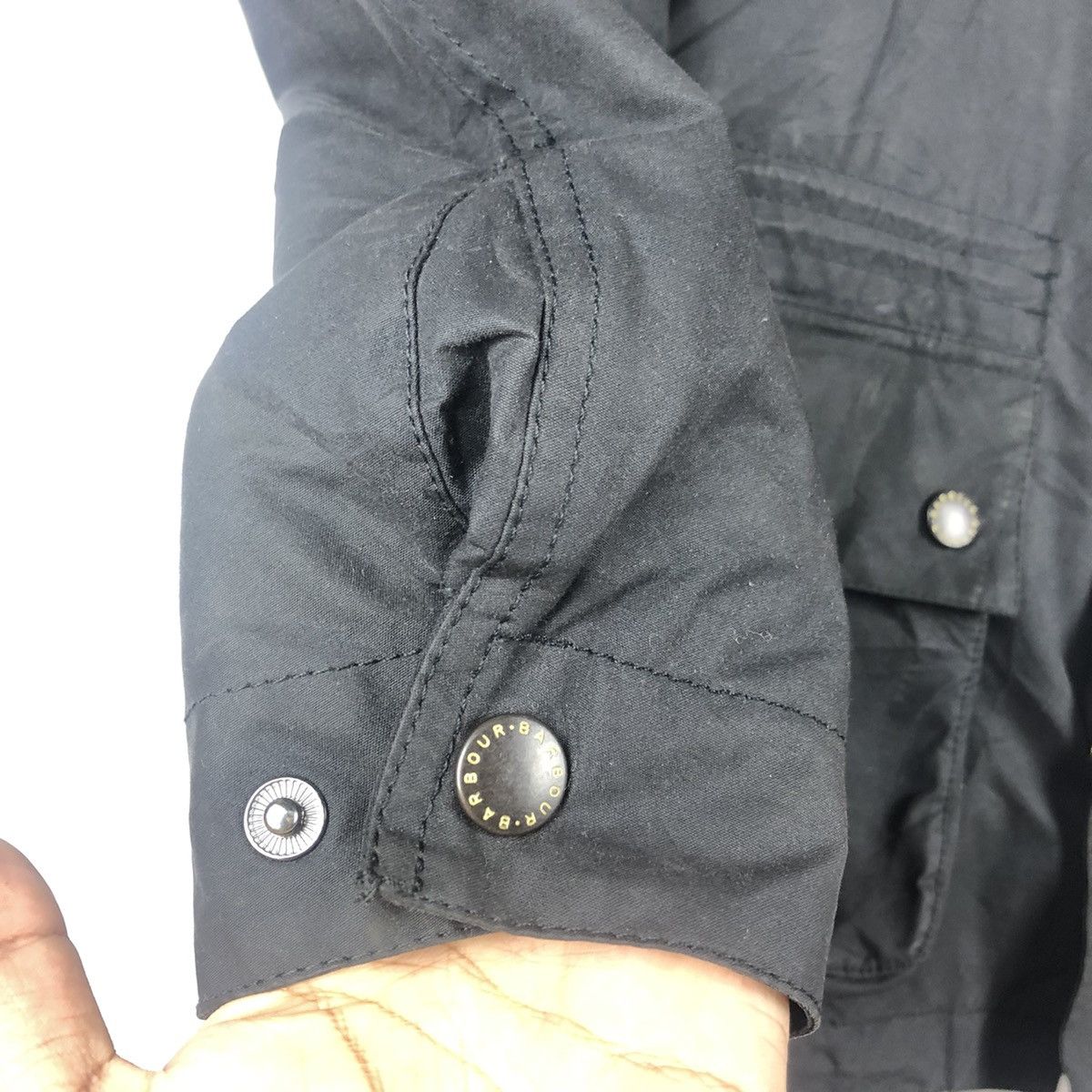 Barbour Vintage Barbour Waxed Jacket/ Parka Size US M / EU 48-50 / 2 - 5 Thumbnail