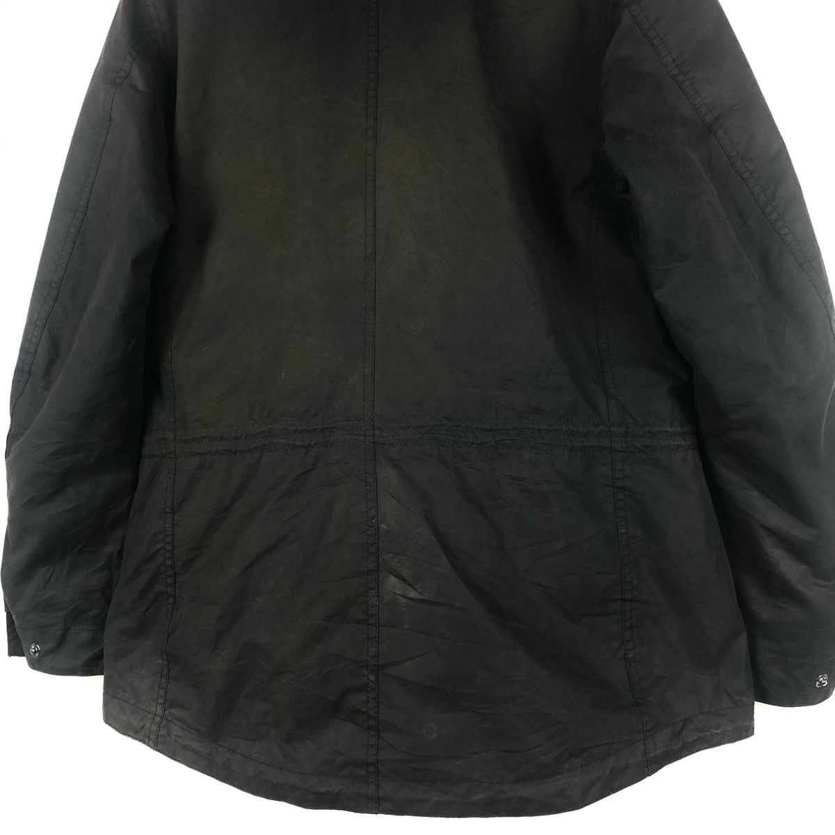 Barbour Vintage Barbour Waxed Jacket/ Parka Size US M / EU 48-50 / 2 - 9 Thumbnail