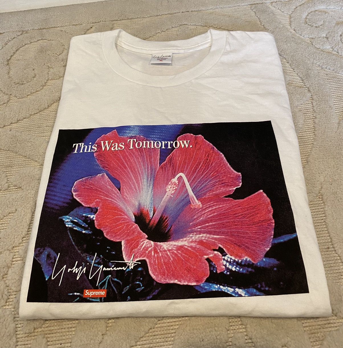 Supreme/Yohji Yamamoto This Was Tomorrow Tee