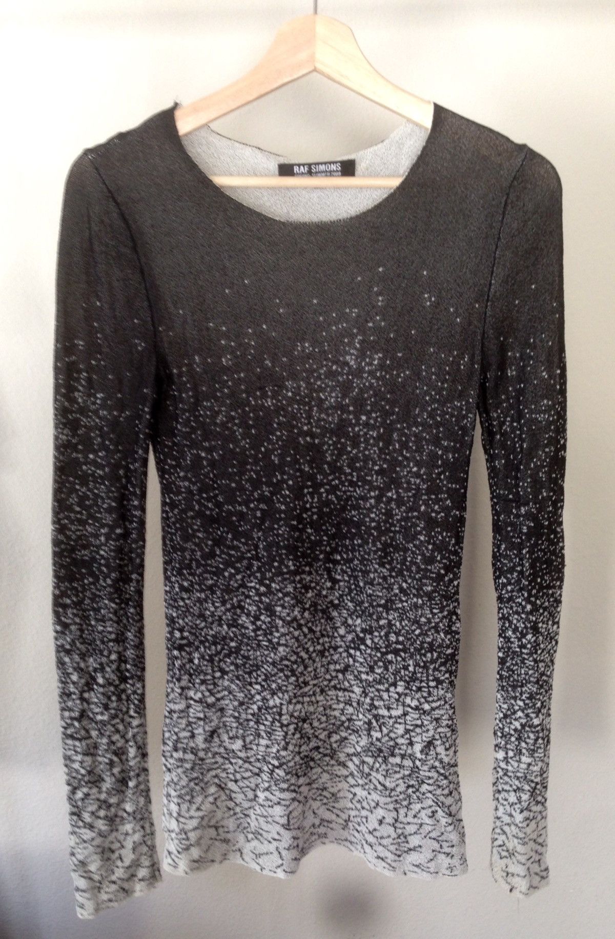 Raf Simons Gradient Textured Sweater | Grailed
