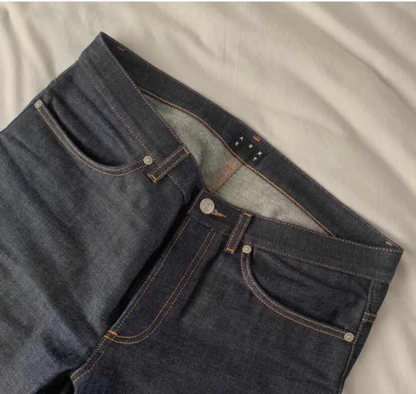 Asket Asket Raw Denim Jeans Slim | Grailed