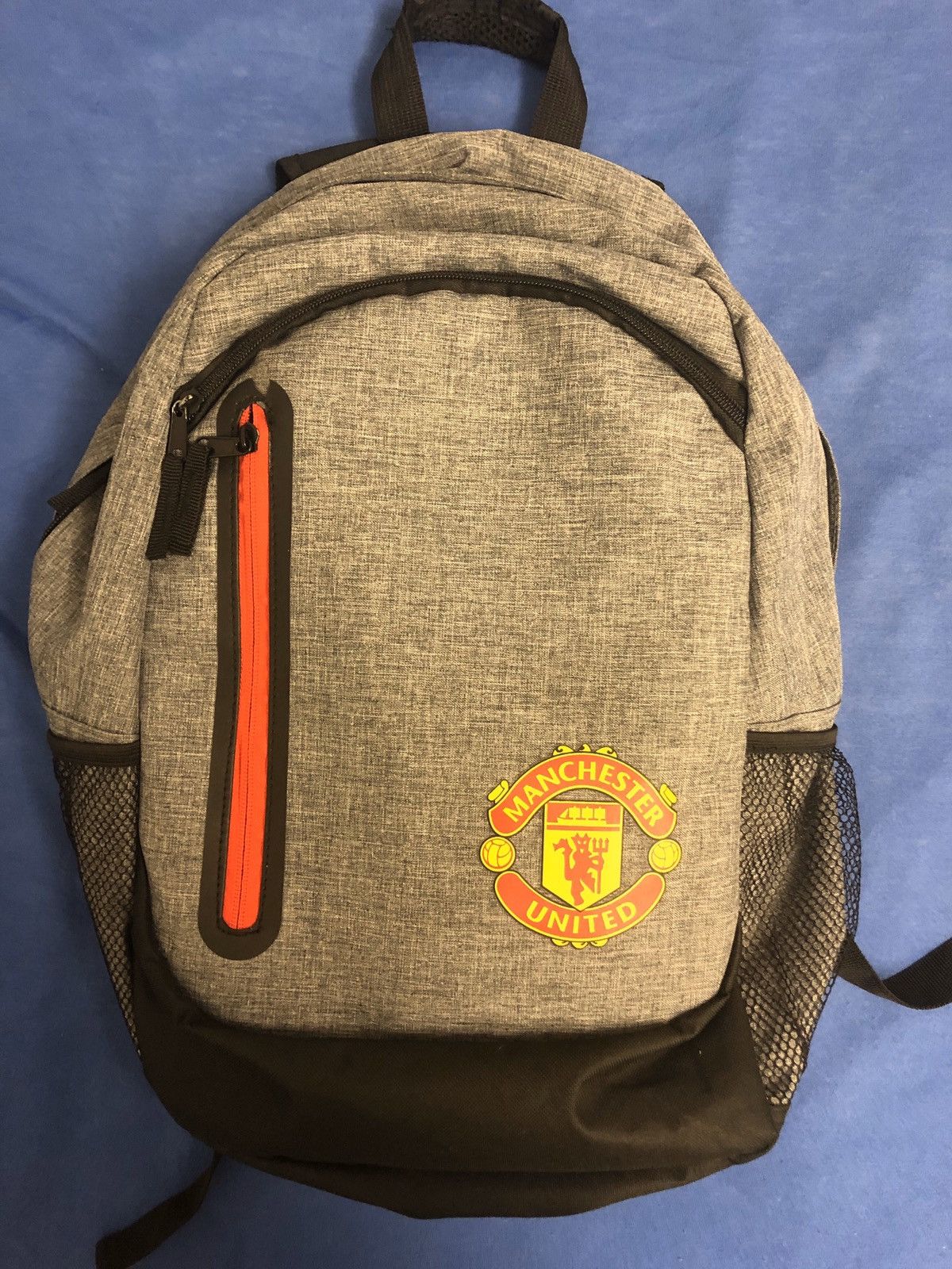 Vintage MANCHESTER UNITED OFFICIAL VERY RARE VINTAGE BACKPACK Size ONE SIZE - 3 Thumbnail
