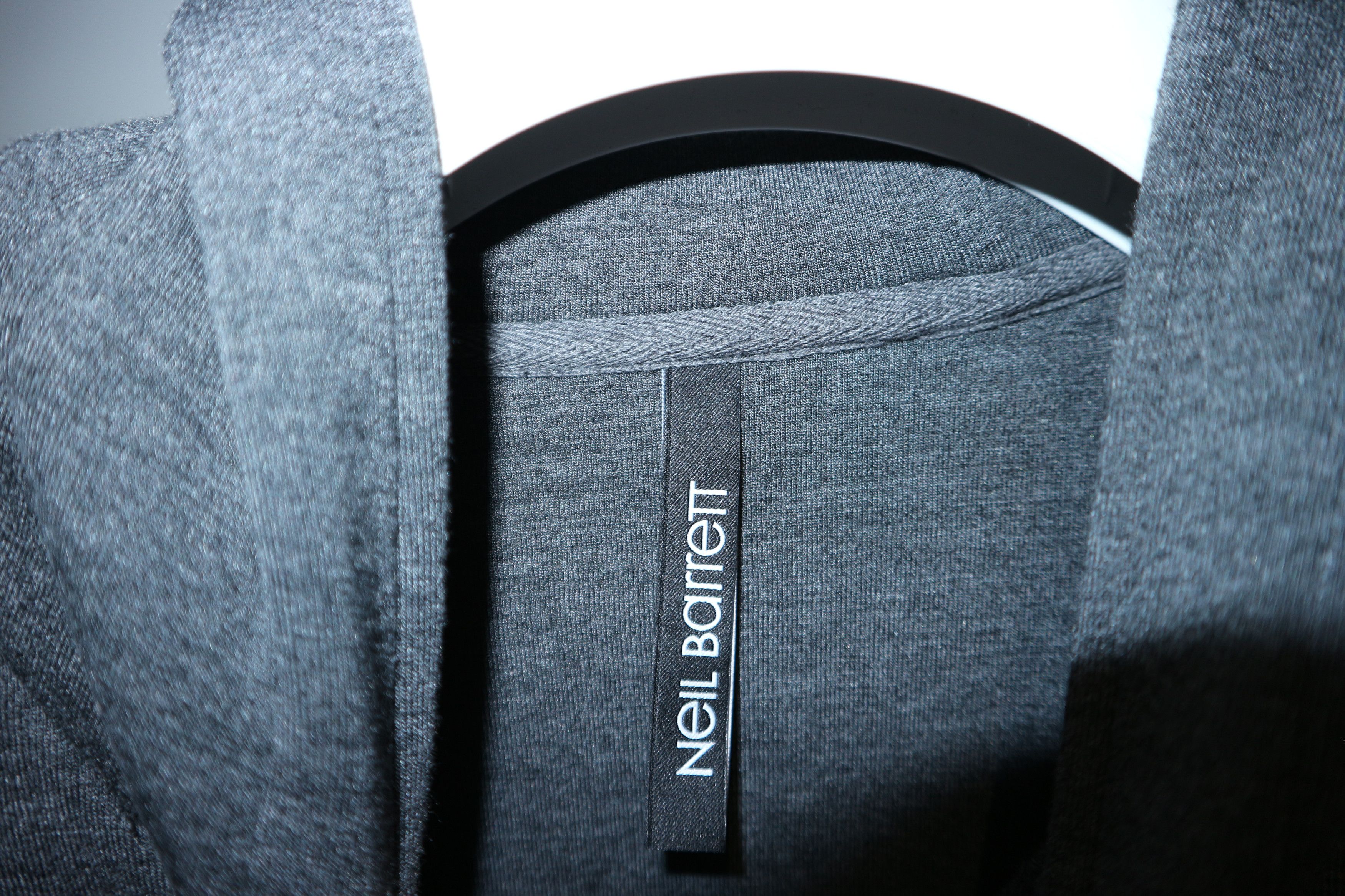 Neil Barrett printed neoprene hoodie Size US XS / EU 42 / 0 - 5 Thumbnail