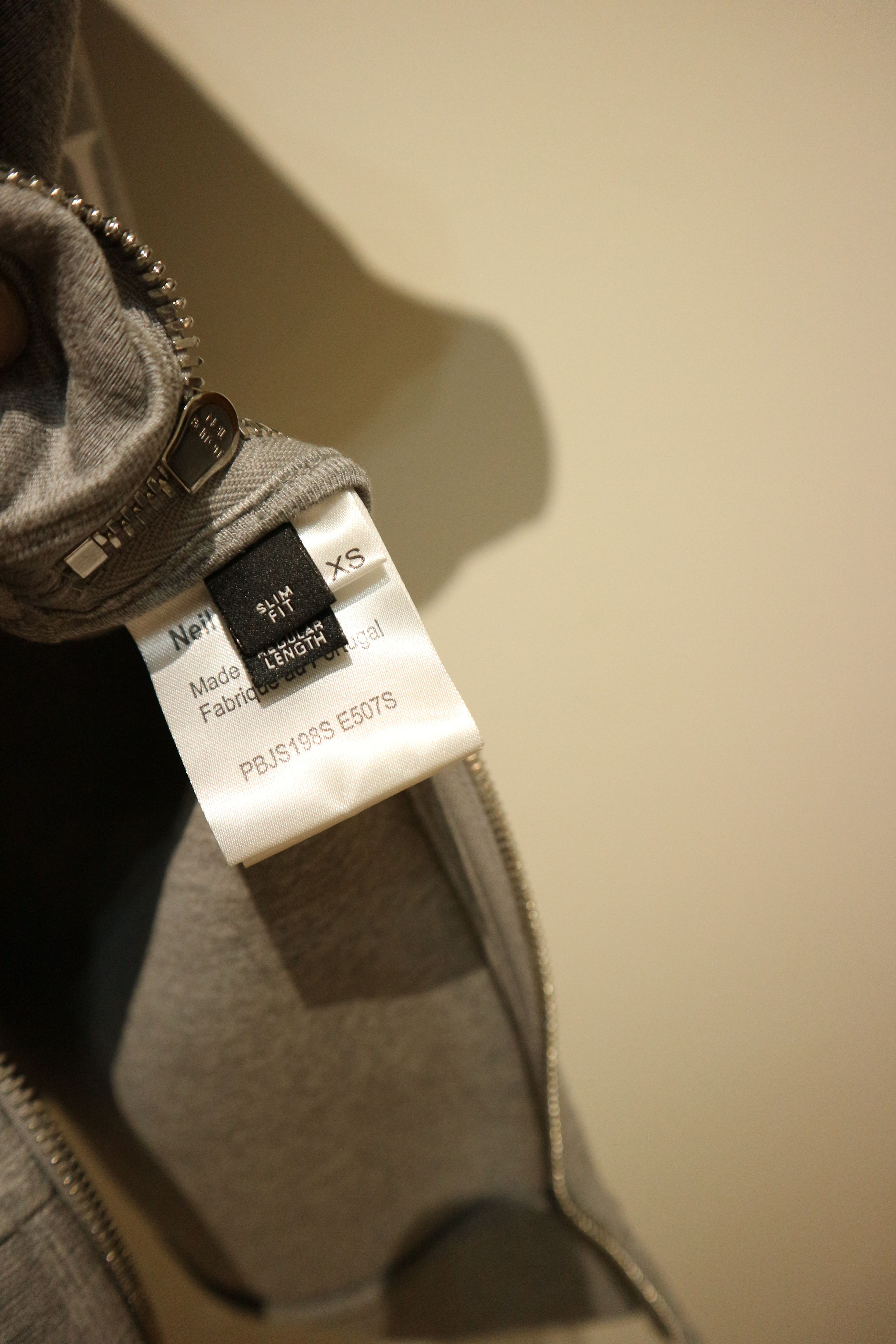 Neil Barrett printed neoprene hoodie Size US XS / EU 42 / 0 - 9 Thumbnail