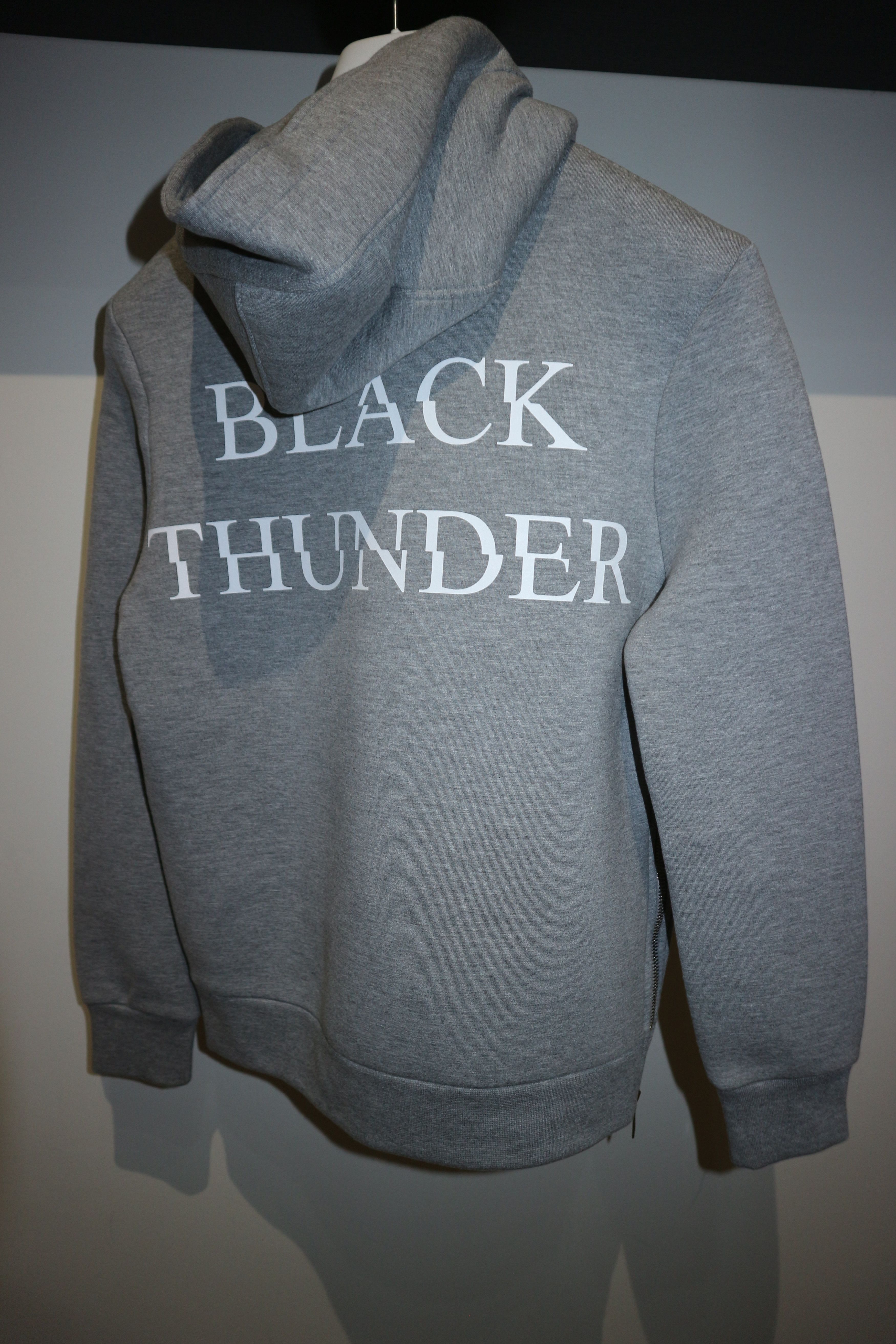 Neil Barrett printed neoprene hoodie Size US XS / EU 42 / 0 - 6 Thumbnail