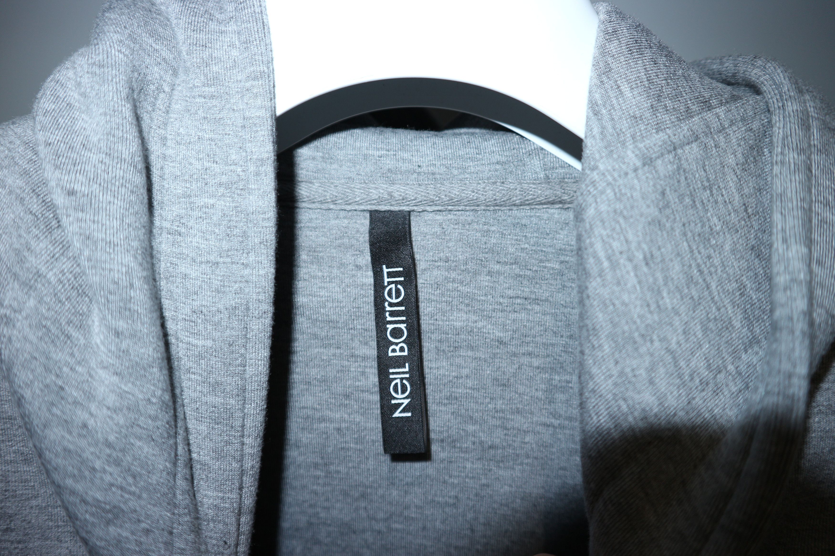 Neil Barrett printed neoprene hoodie Size US XS / EU 42 / 0 - 5 Thumbnail