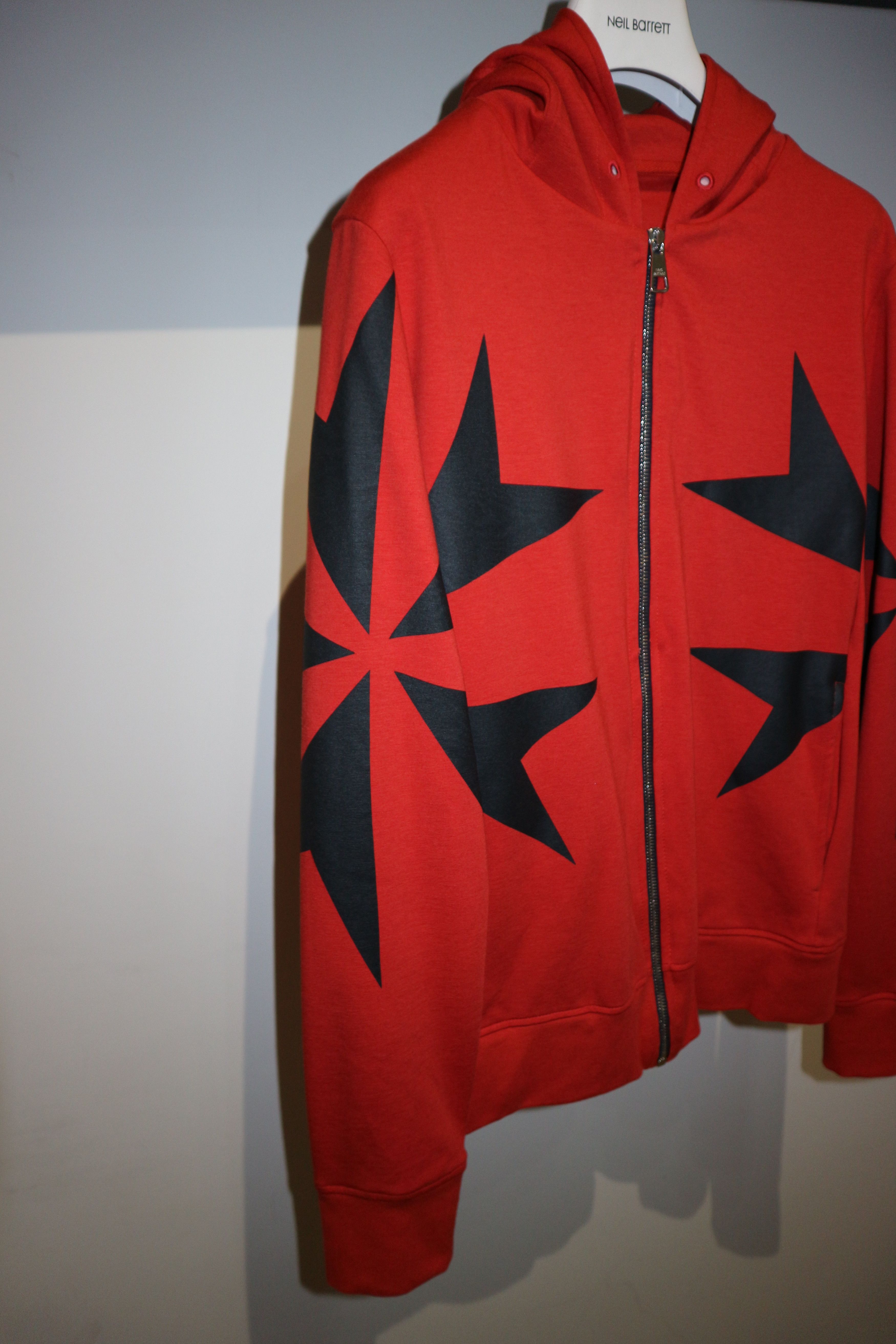 Neil Barrett military star hoodie Size US XS / EU 42 / 0 - 8 Thumbnail
