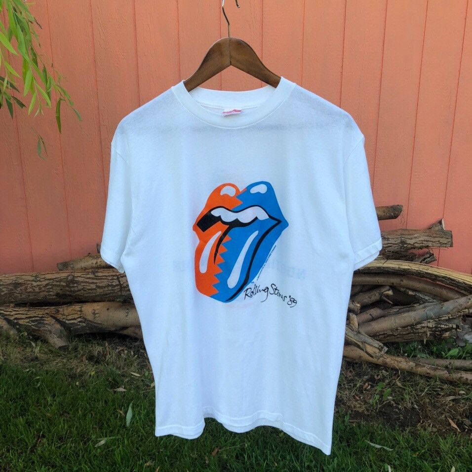 T-shirt Vintage Rolling Stones - Tournée Nord-Américaine 1989 - Neuf Avec étiquettes - Taille XL - Coton