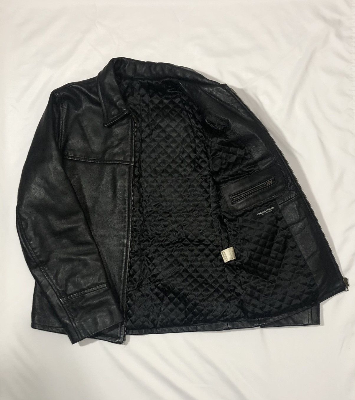 Undercover 90s Undercover Leather Jacket Size US M / EU 48-50 / 2 - 2 Thumbnail