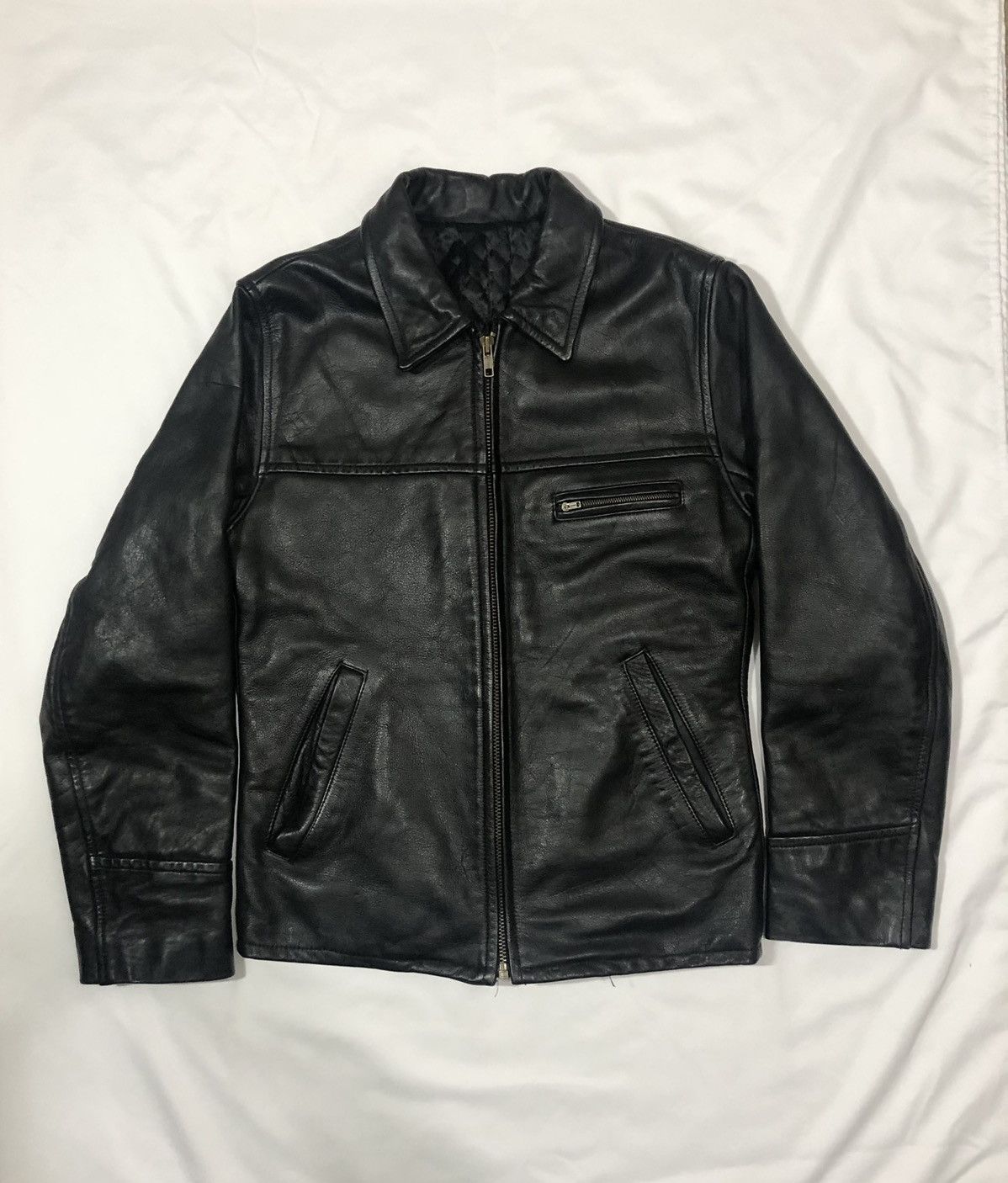Undercover 90s Undercover Leather Jacket Size US M / EU 48-50 / 2 - 1 Thumbnail