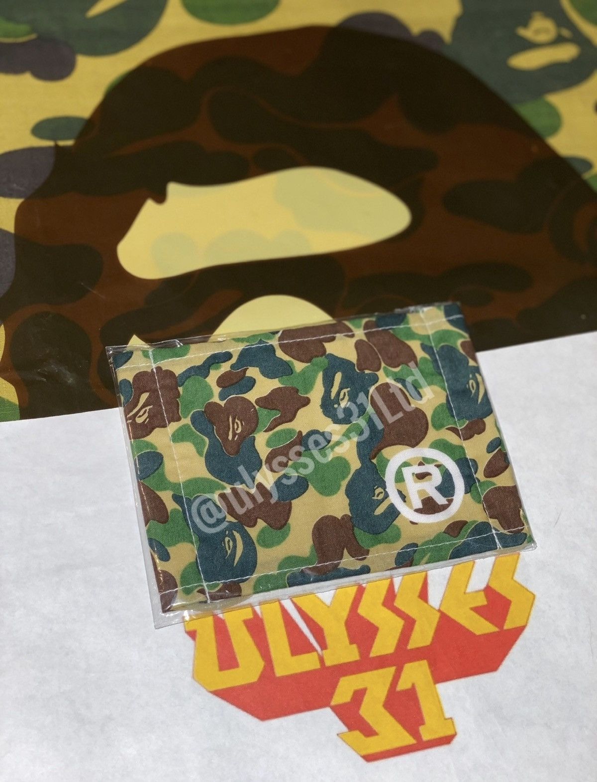 Nigo Bape 1st Camo Mask New DS Size ONE SIZE - 6 Thumbnail