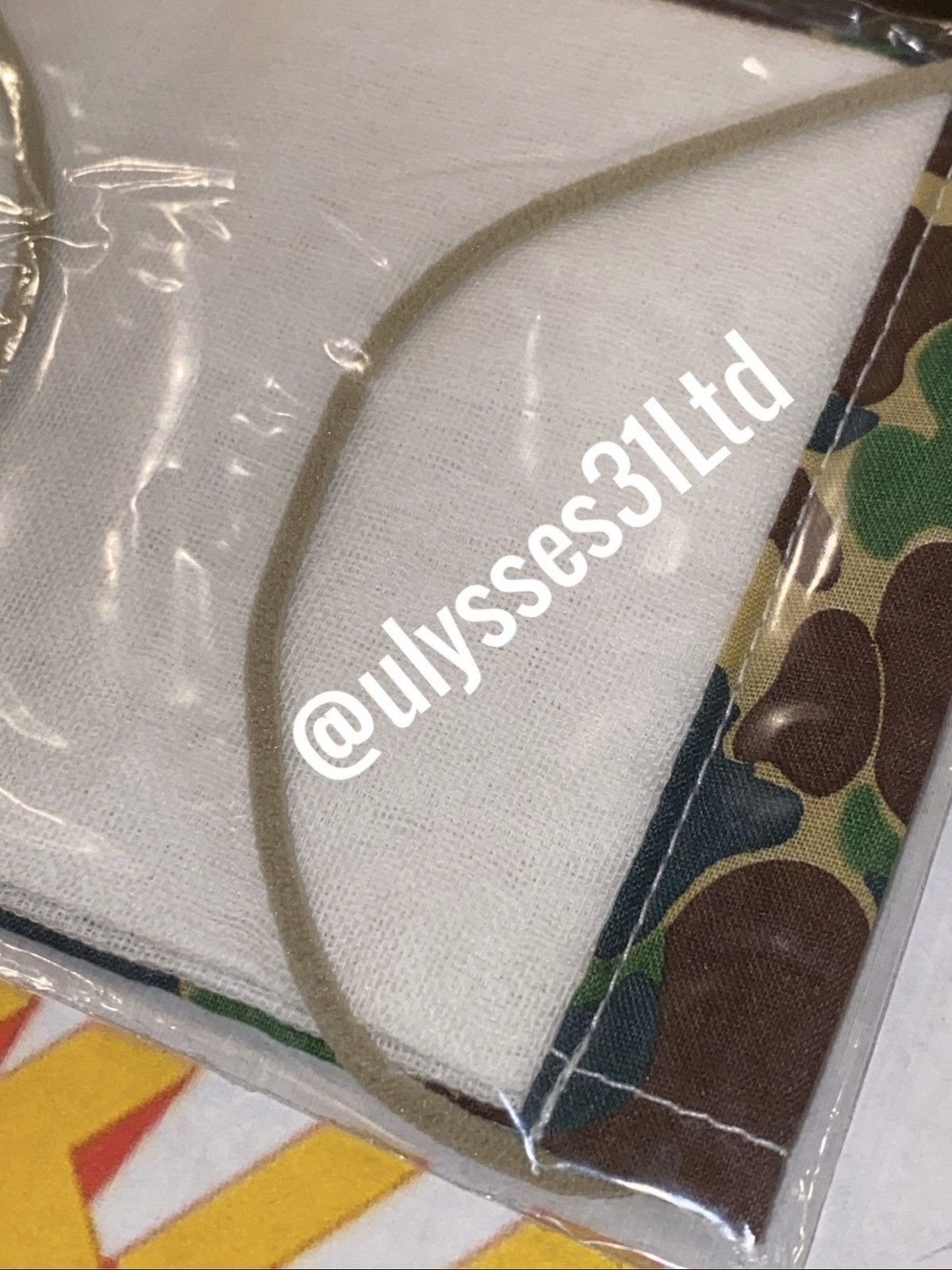 Nigo Bape 1st Camo Mask New DS Size ONE SIZE - 5 Thumbnail