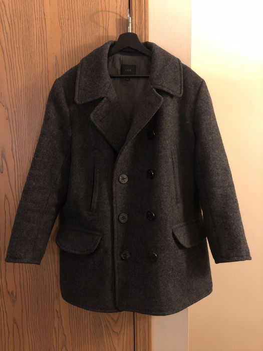 J crew dock on sale peacoat with thinsulate