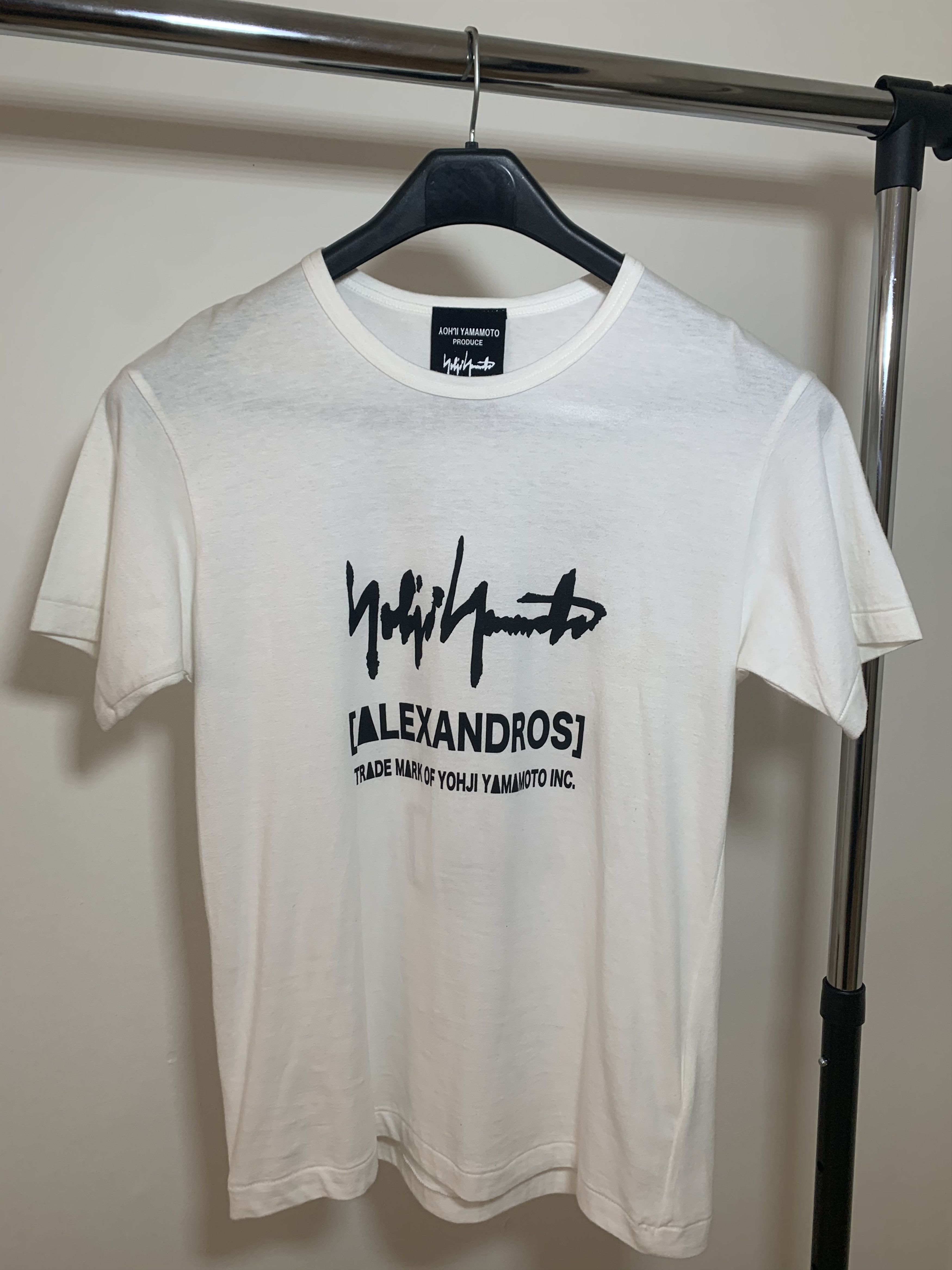 YohjiYamamoto ヨウジヤマモト Alexandros シャツ