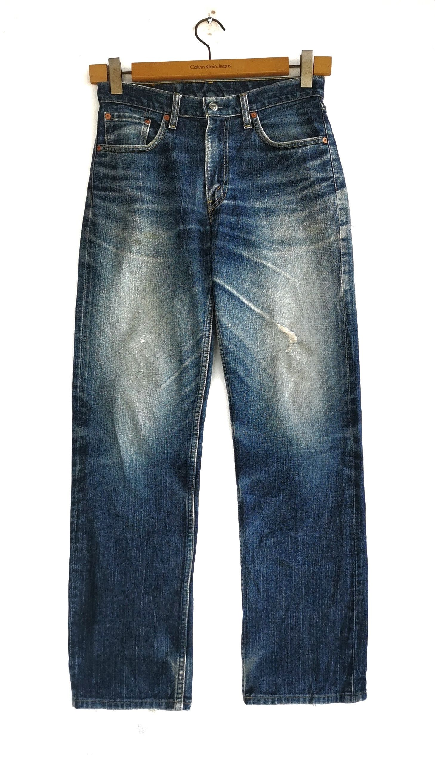 Vintage Levi's 533 Distressed Denim Jeans