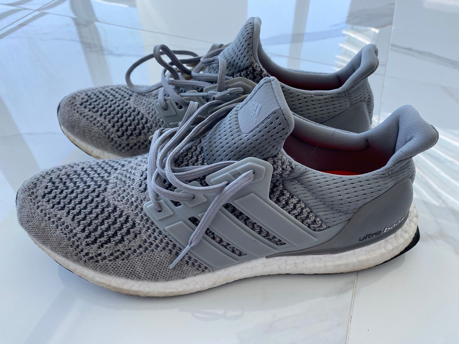 Adidas ultra boost 1.0 wool grey s77510 Grailed