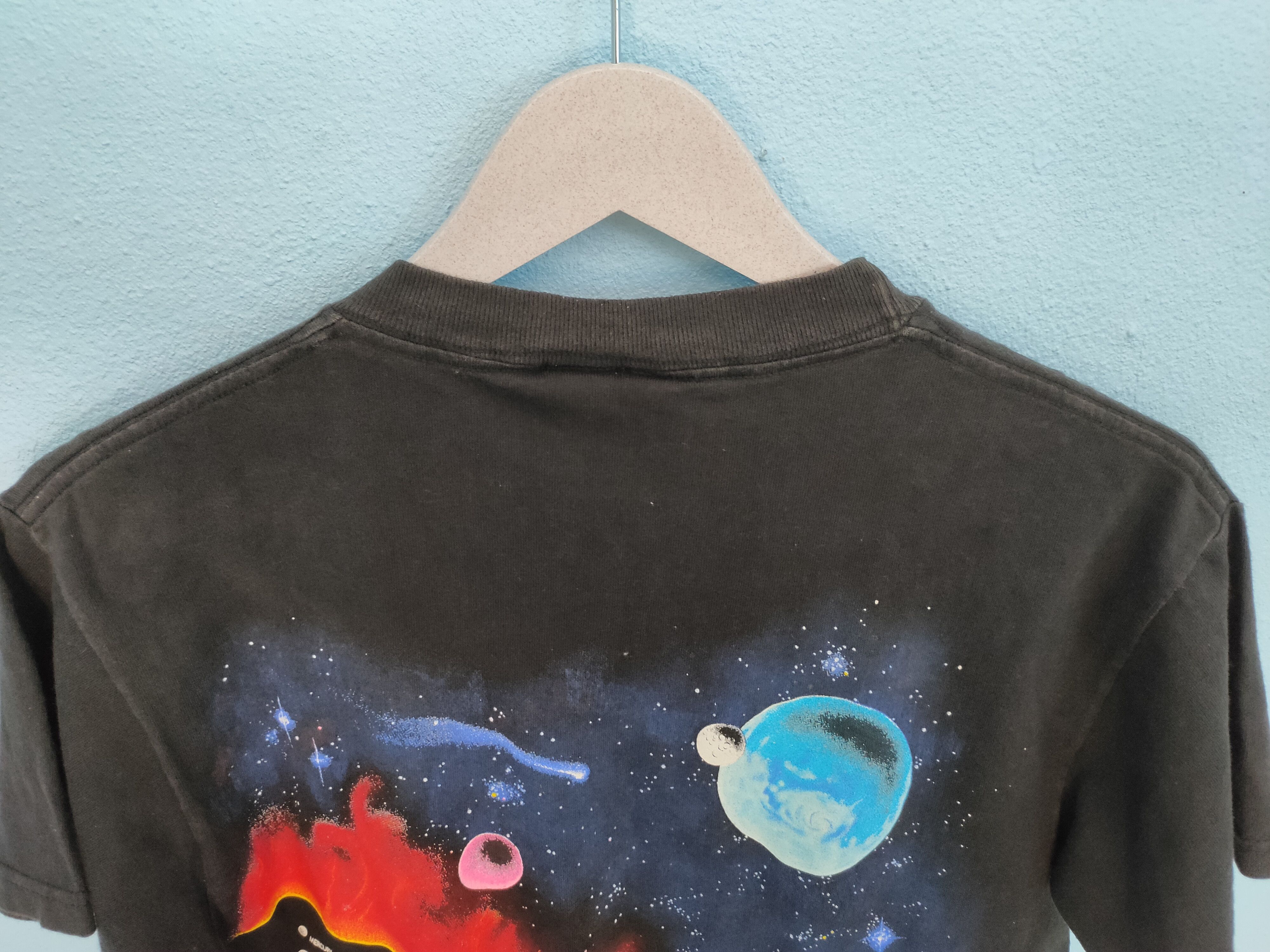 Hanes Vintage 1990 Peter Kull Harlequin NG solar system tee Size US S / EU 44-46 / 1 - 5 Thumbnail
