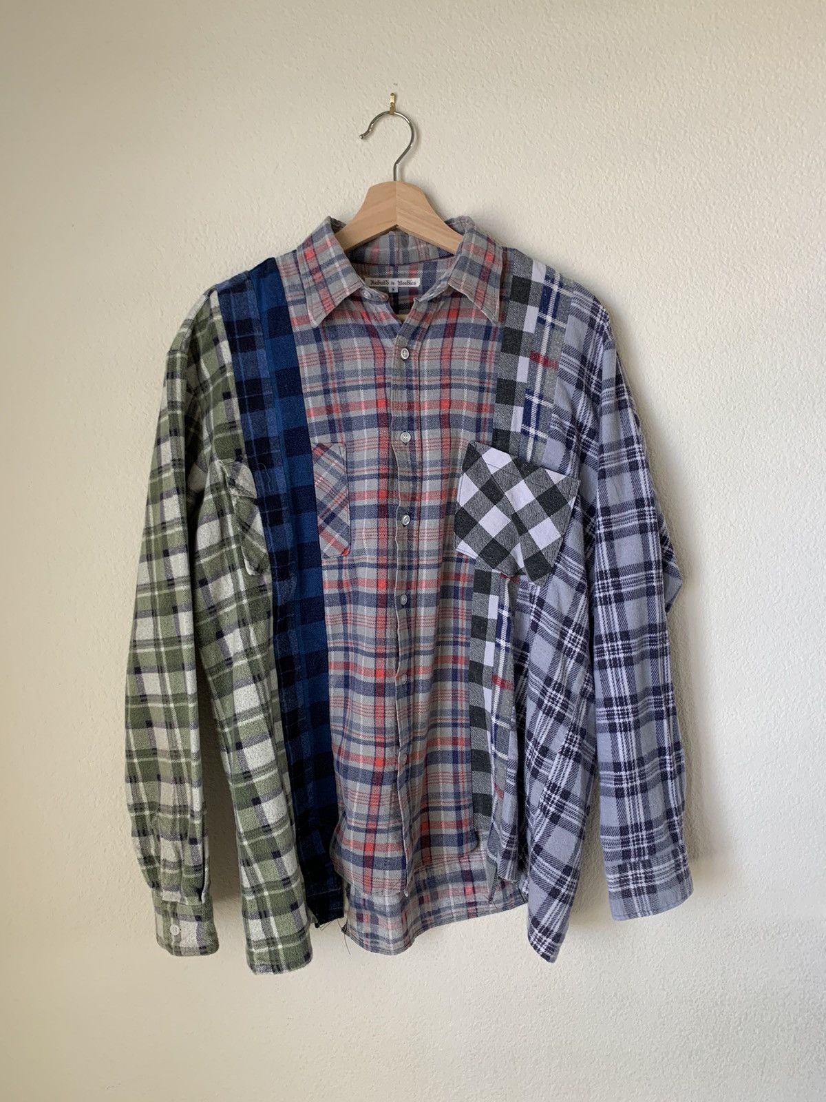 Needles Rebuild by Needles 7 Cut Flannel Size US S / EU 44-46 / 1 - 1 Thumbnail