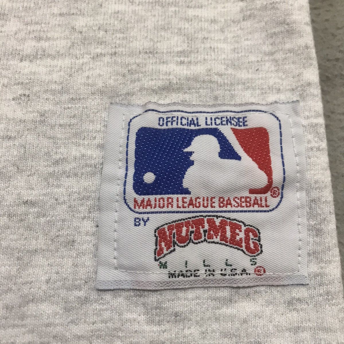 Nutmeg × Vintage Vintage Embroidered Athletics Nutmeg Mills T Shirt Size US M / EU 48-50 / 2 - 4 Thumbnail